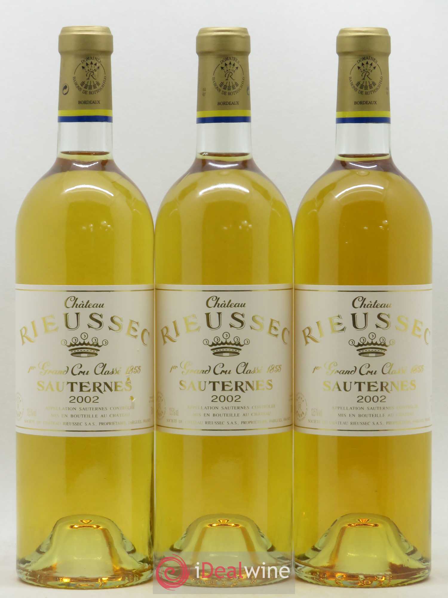 Château Rieussec 1er Grand Cru Classé 2002 - Lotto di 12 bottiglie - 4