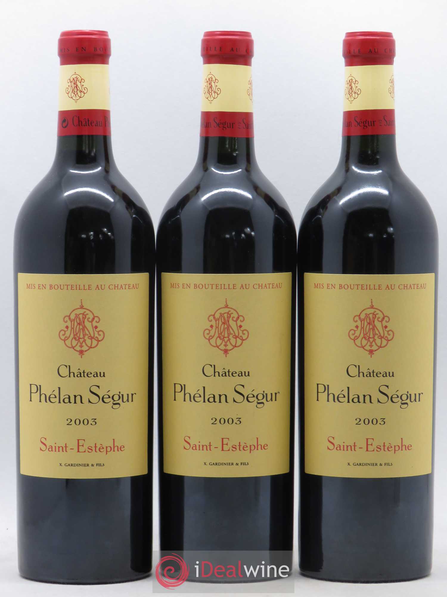 Château Phélan Ségur 2003 - Lot de 12 bouteilles - 3