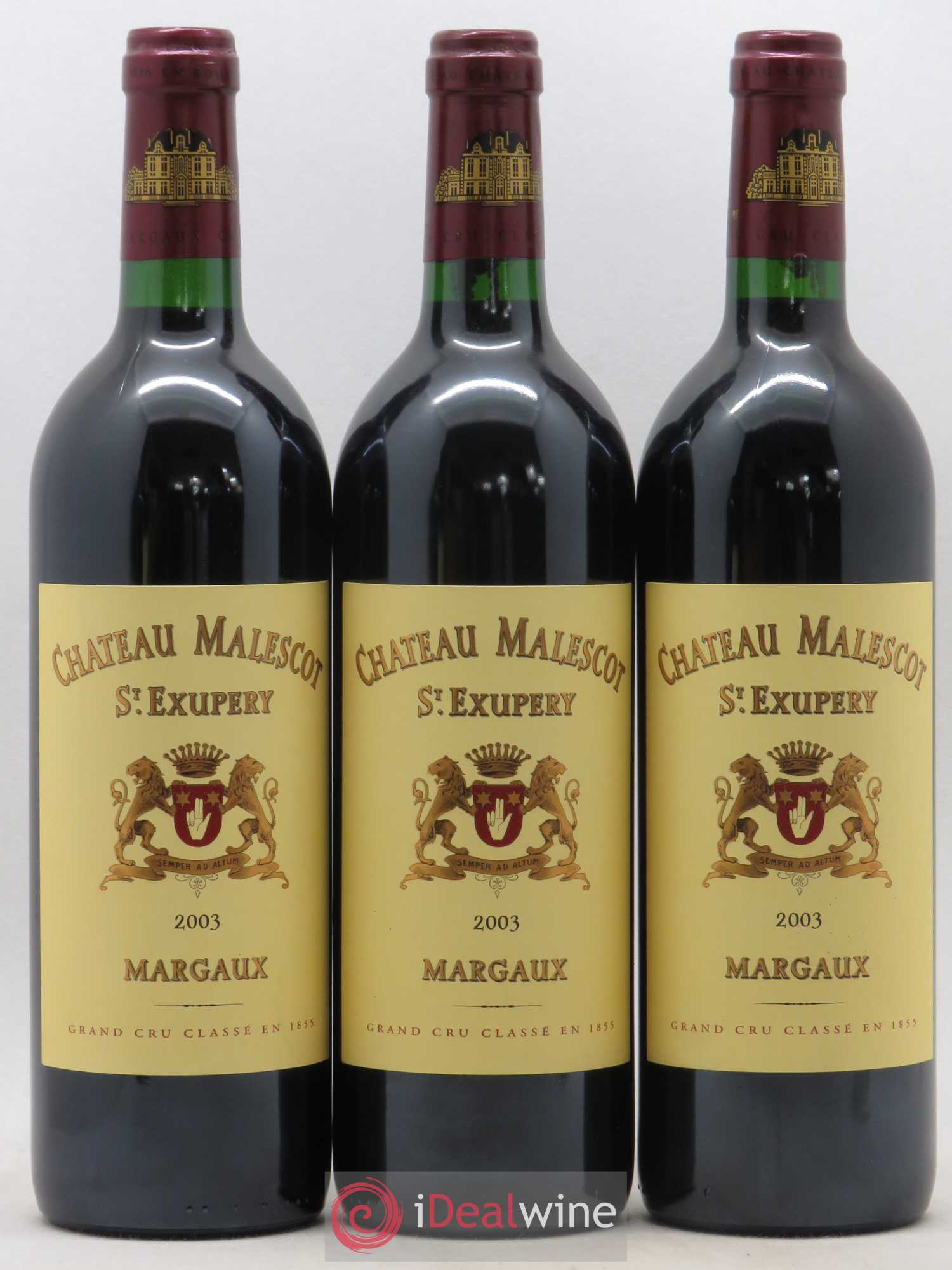 Château Malescot Saint-Exupéry 3ème Grand Cru Classé 2003 - Lot de 12 bouteilles - 2