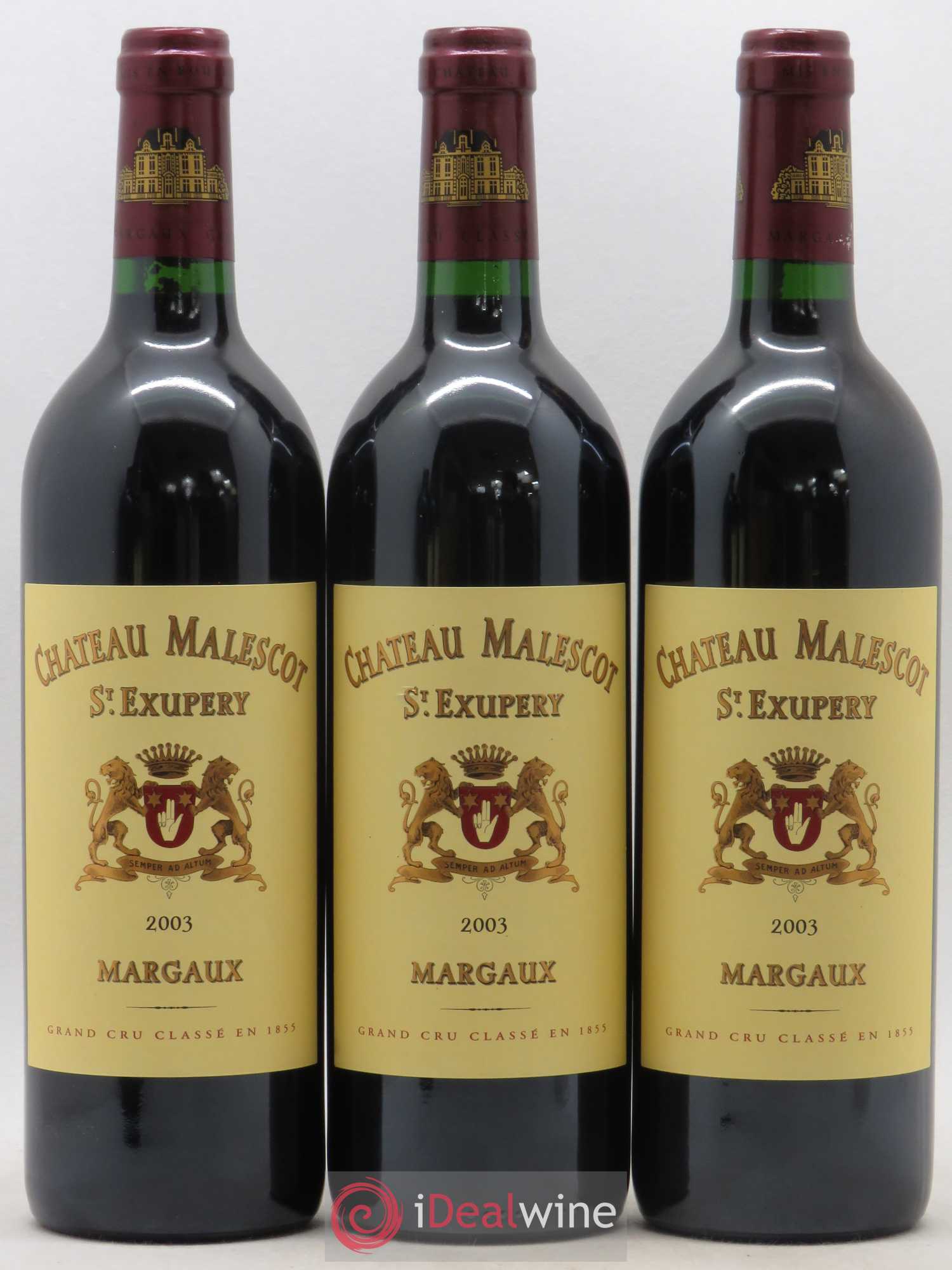 Château Malescot Saint-Exupéry 3ème Grand Cru Classé 2003 - Lot de 12 bouteilles - 3