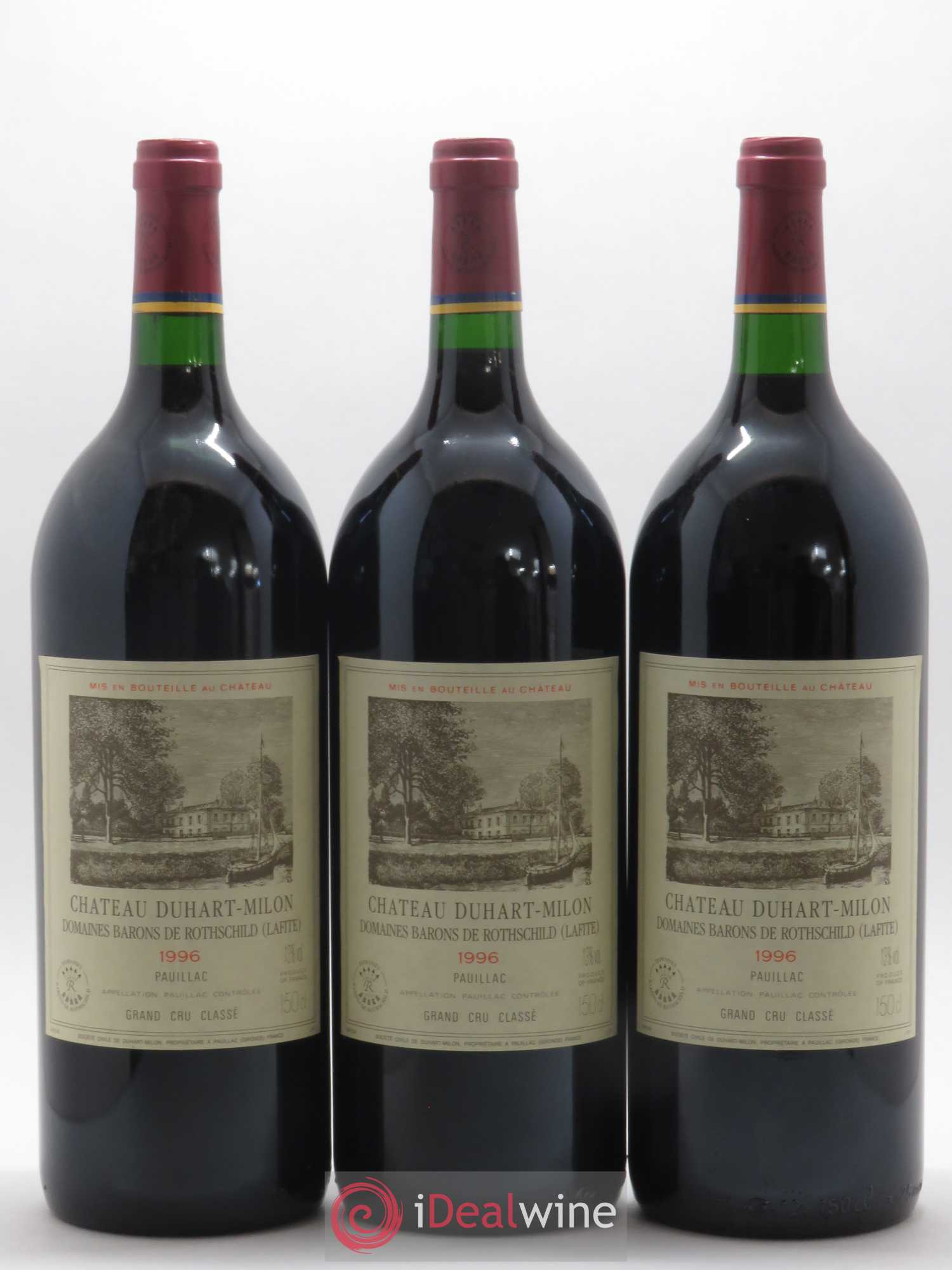 Château Duhart-Milon 4ème Grand Cru Classé 1996 - Lot de 6 magnums - 2