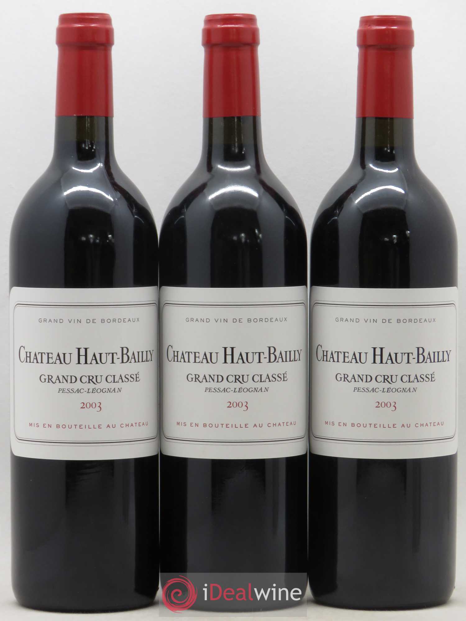 Château Haut-Bailly Cru Classé de Graves 2003 - Lot de 12 bouteilles - 4