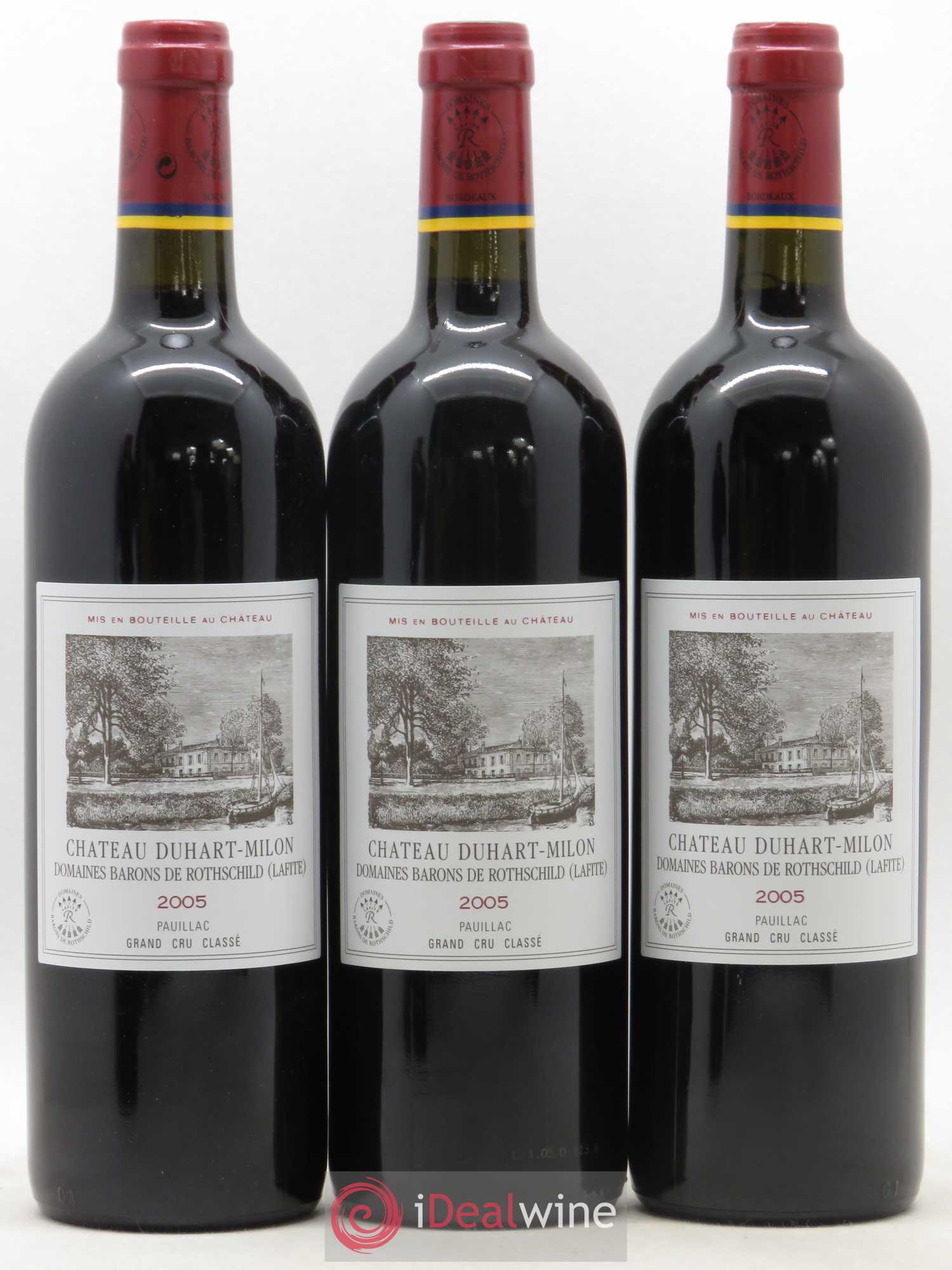 Château Duhart-Milon 4ème Grand Cru Classé 2005 - Lot de 12 bouteilles - 1