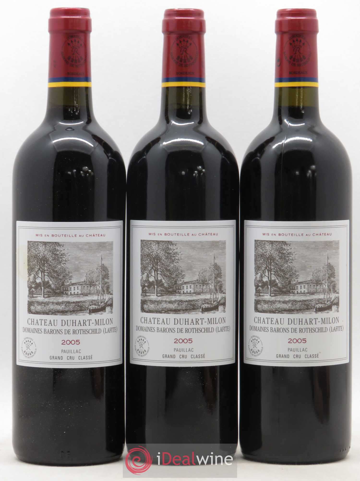 Château Duhart-Milon 4ème Grand Cru Classé 2005 - Lot de 12 bouteilles - 3