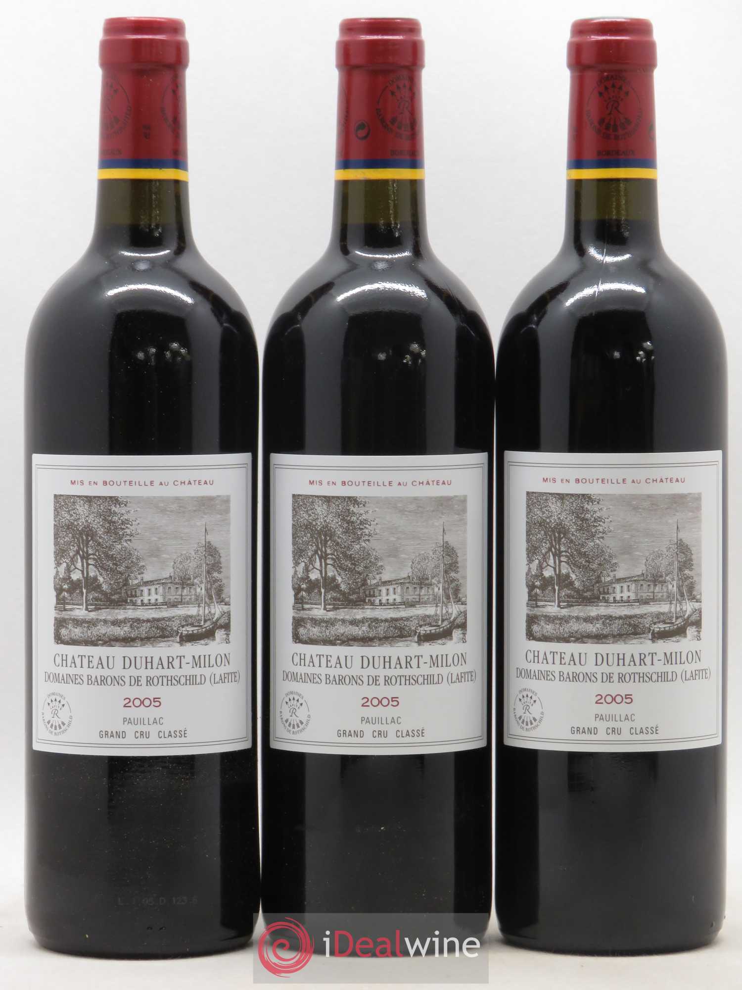 Château Duhart-Milon 4ème Grand Cru Classé 2005 - Lot de 12 bouteilles - 4