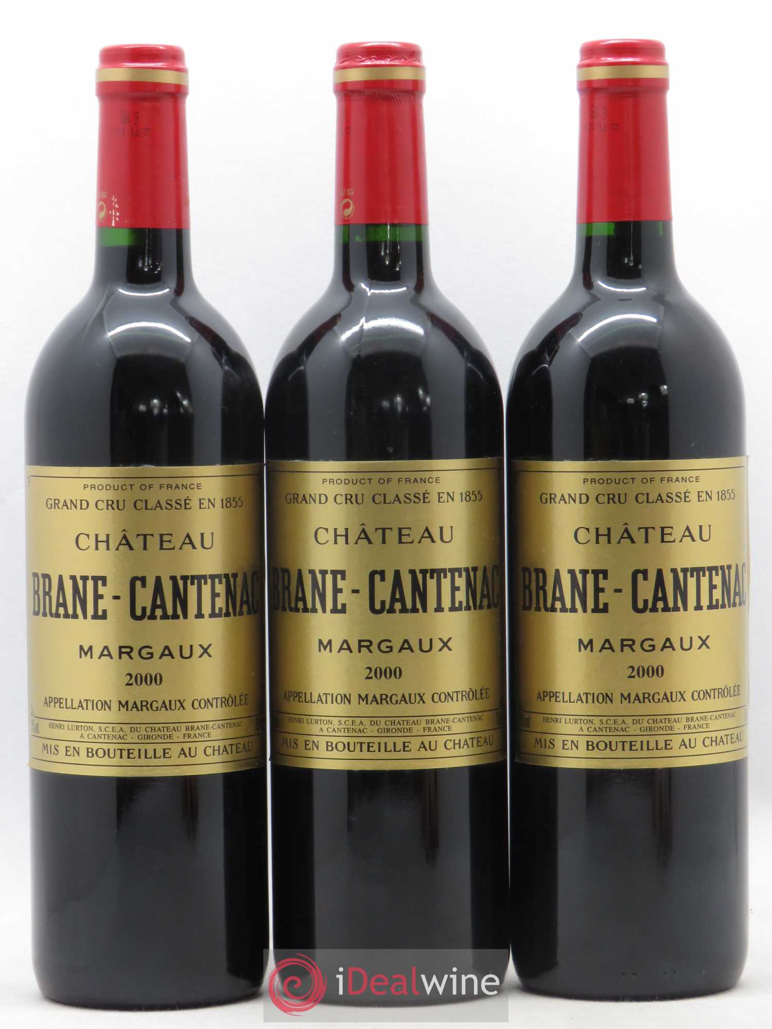 Château Brane Cantenac 2ème Grand Cru Classé 2000 - Lotto di 12 bottiglie - 3