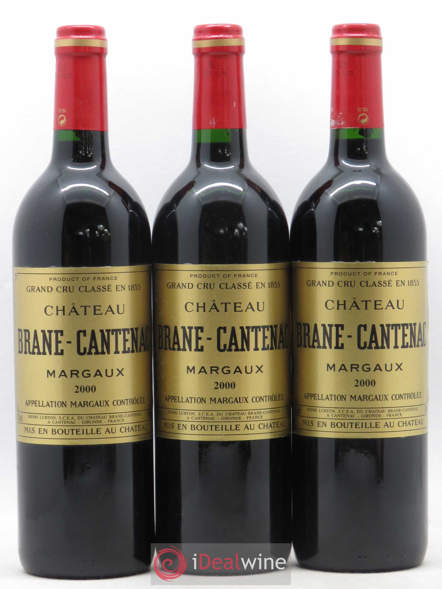Château Brane Cantenac 2ème Grand Cru Classé 2000 - Lotto di 12 bottiglie - 4