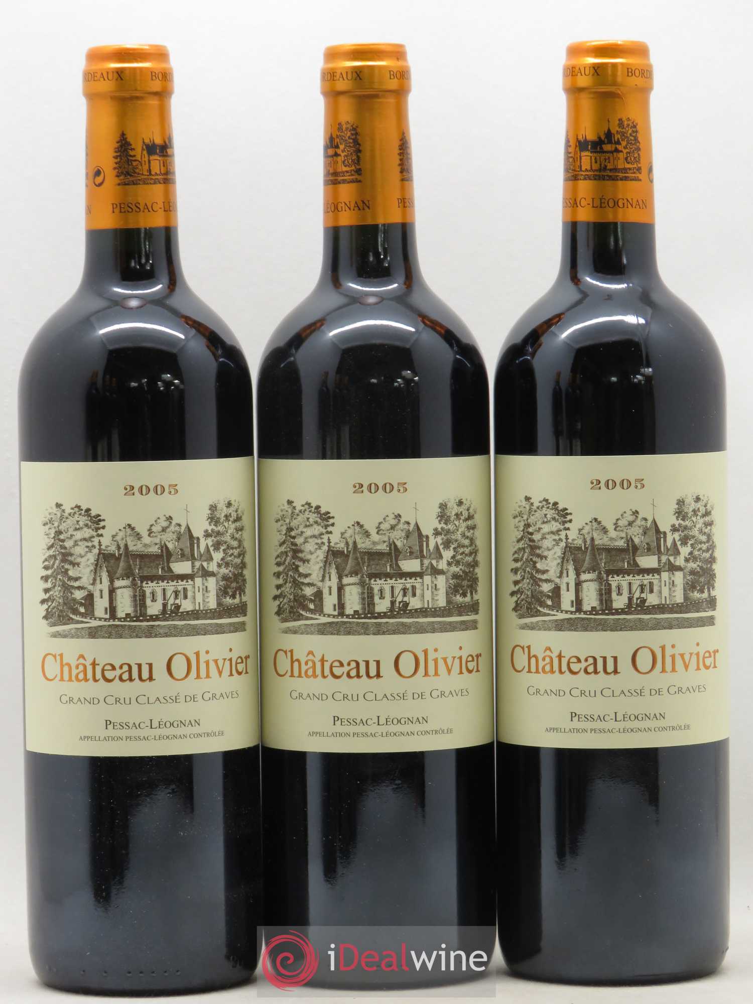 Château Olivier Cru Classé de Graves 2005 - Lot de 6 bouteilles - 2