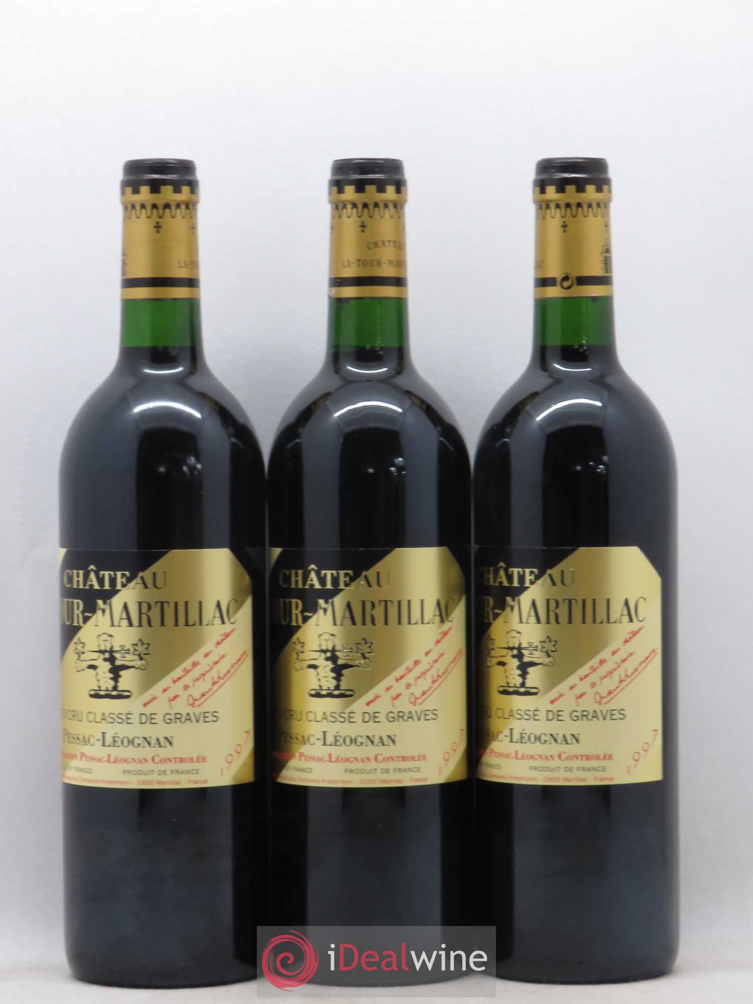 Château Latour-Martillac Cru Classé de Graves 1997 - Lot de 12 bouteilles - 3