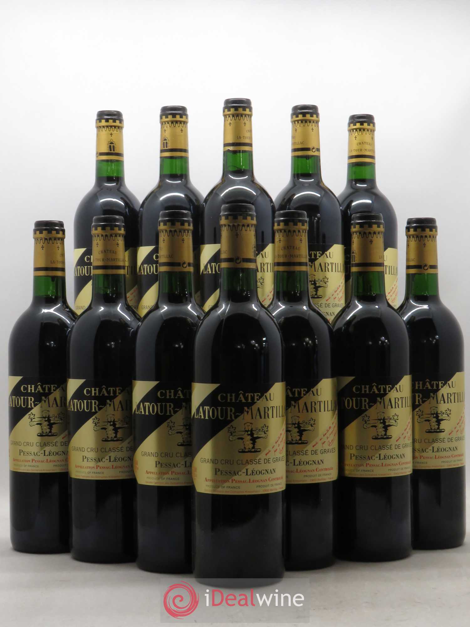 Château Latour-Martillac Cru Classé de Graves 1997 - Lot de 12 bouteilles - 0