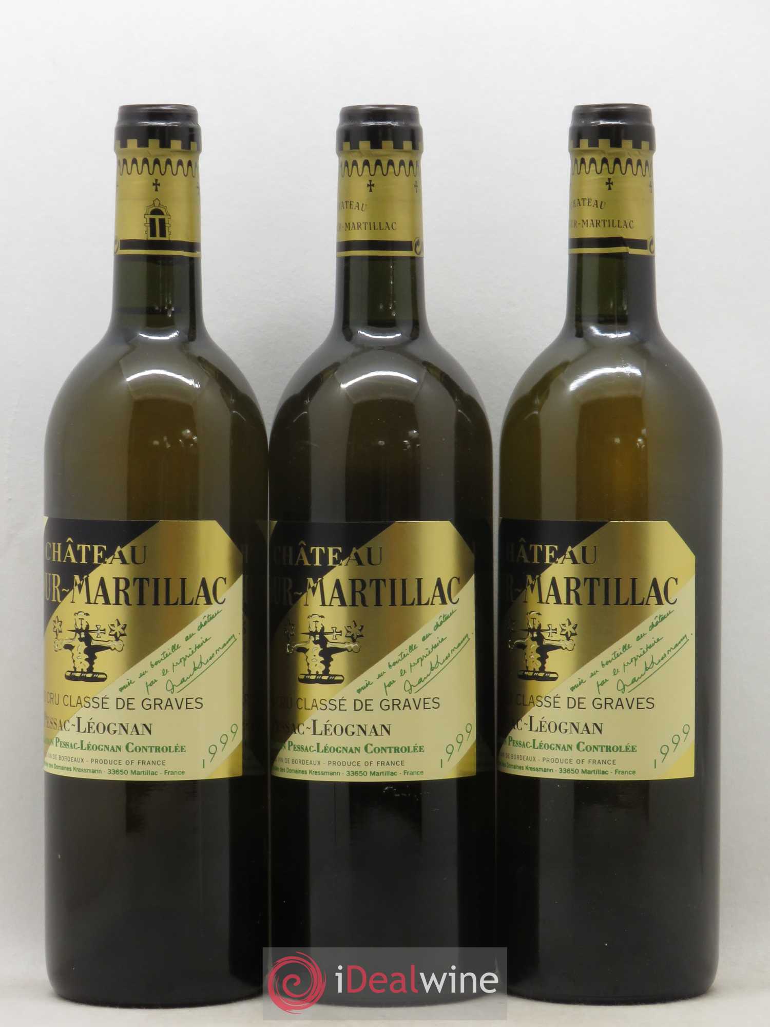 Château Latour-Martillac Cru Classé de Graves 1999 - Lot de 12 bouteilles - 3