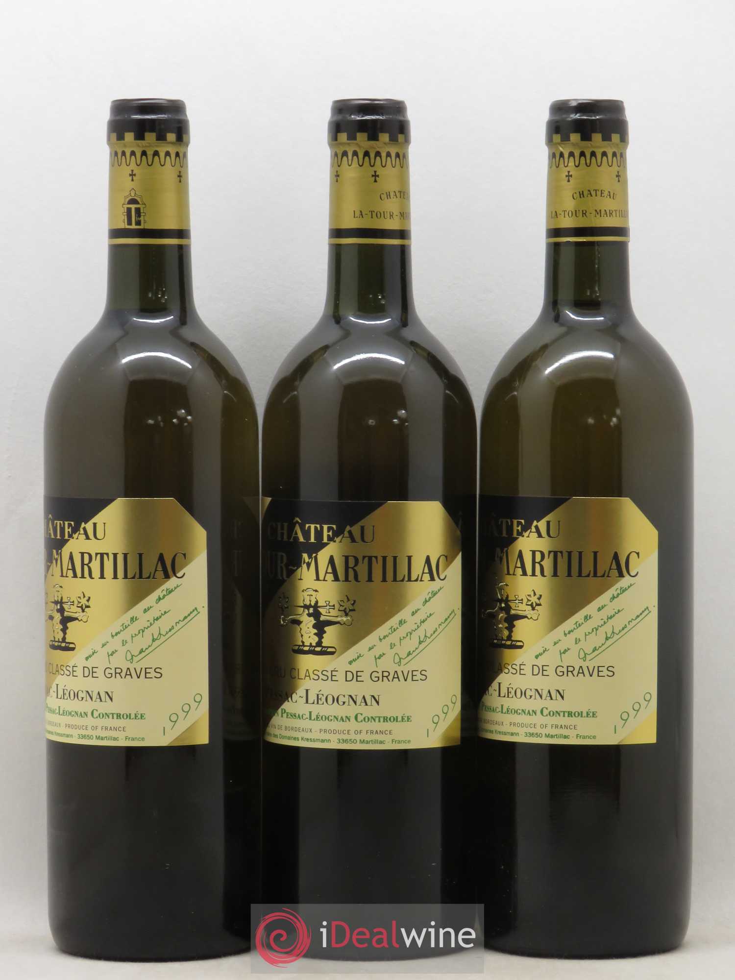 Château Latour-Martillac Cru Classé de Graves 1999 - Lot de 12 bouteilles - 4