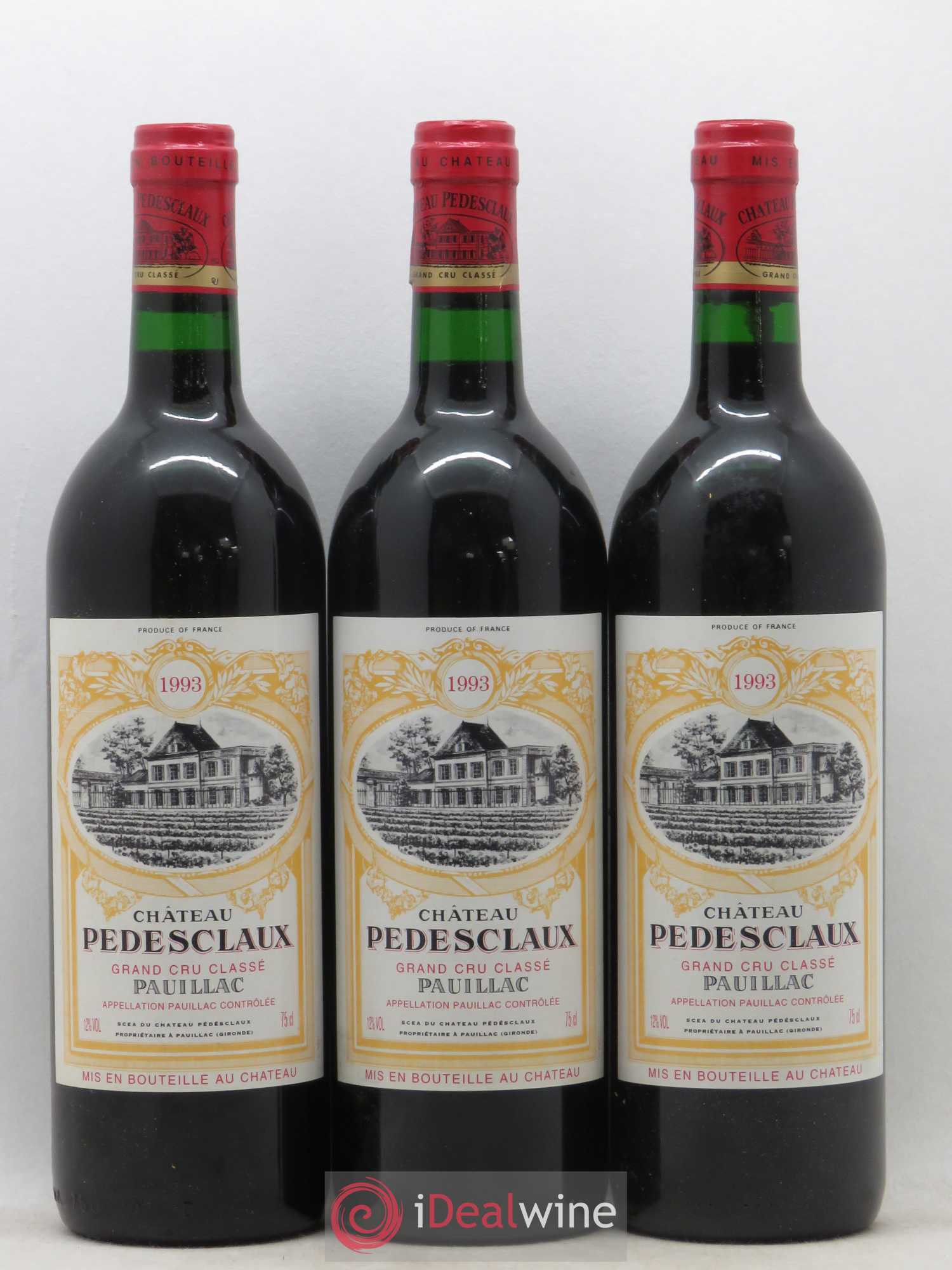 Château Pedesclaux 5ème Grand Cru Classé 1993 - Lot de 12 bouteilles - 2