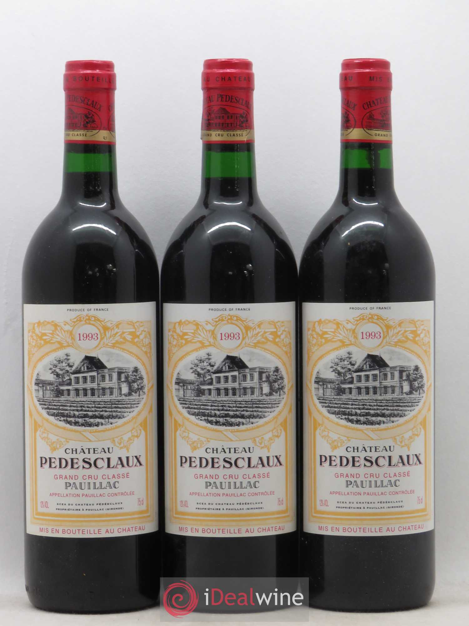 Château Pedesclaux 5ème Grand Cru Classé 1993 - Lot de 12 bouteilles - 4