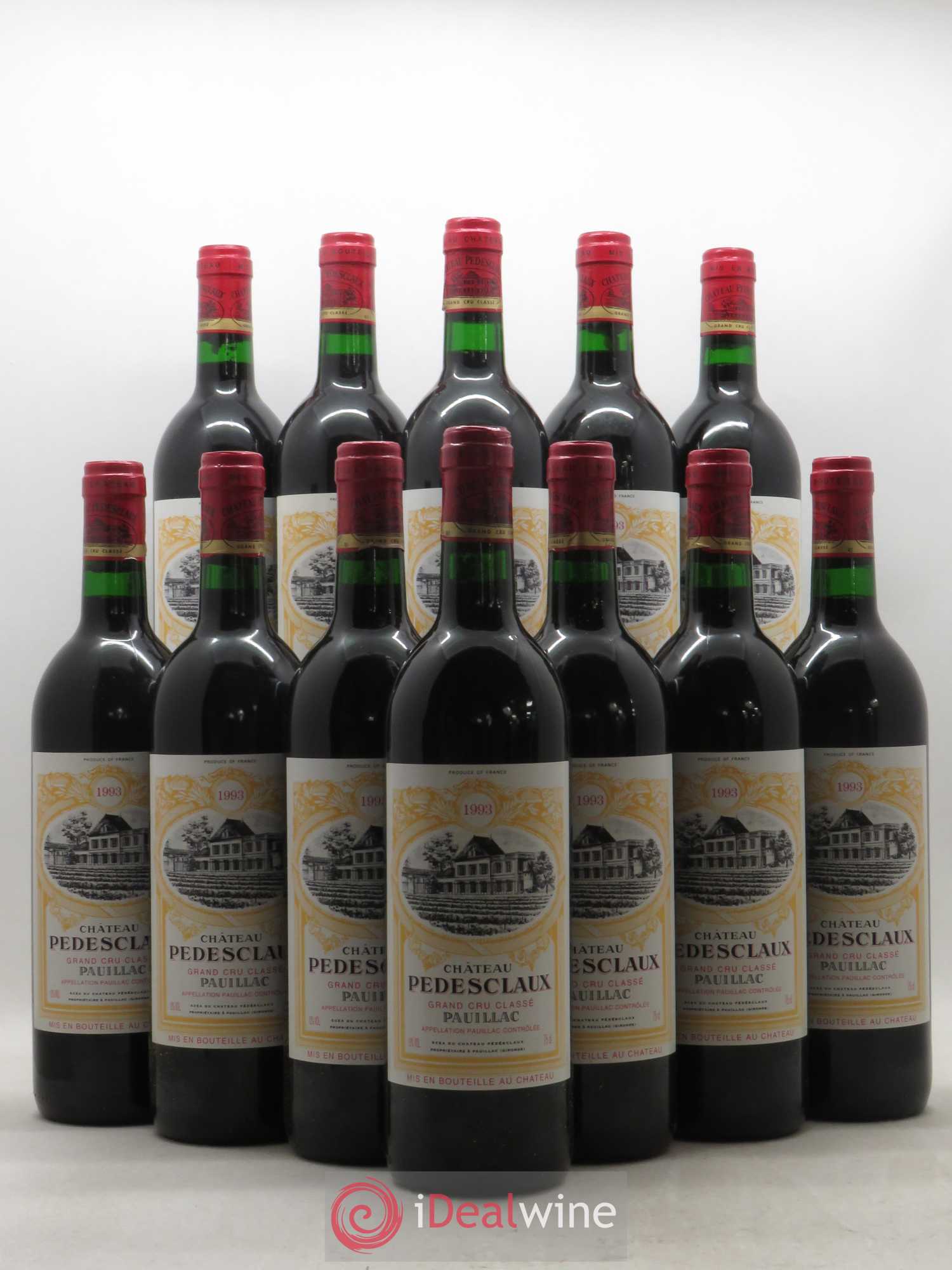 Château Pedesclaux 5ème Grand Cru Classé 1993 - Lot de 12 bouteilles - 0