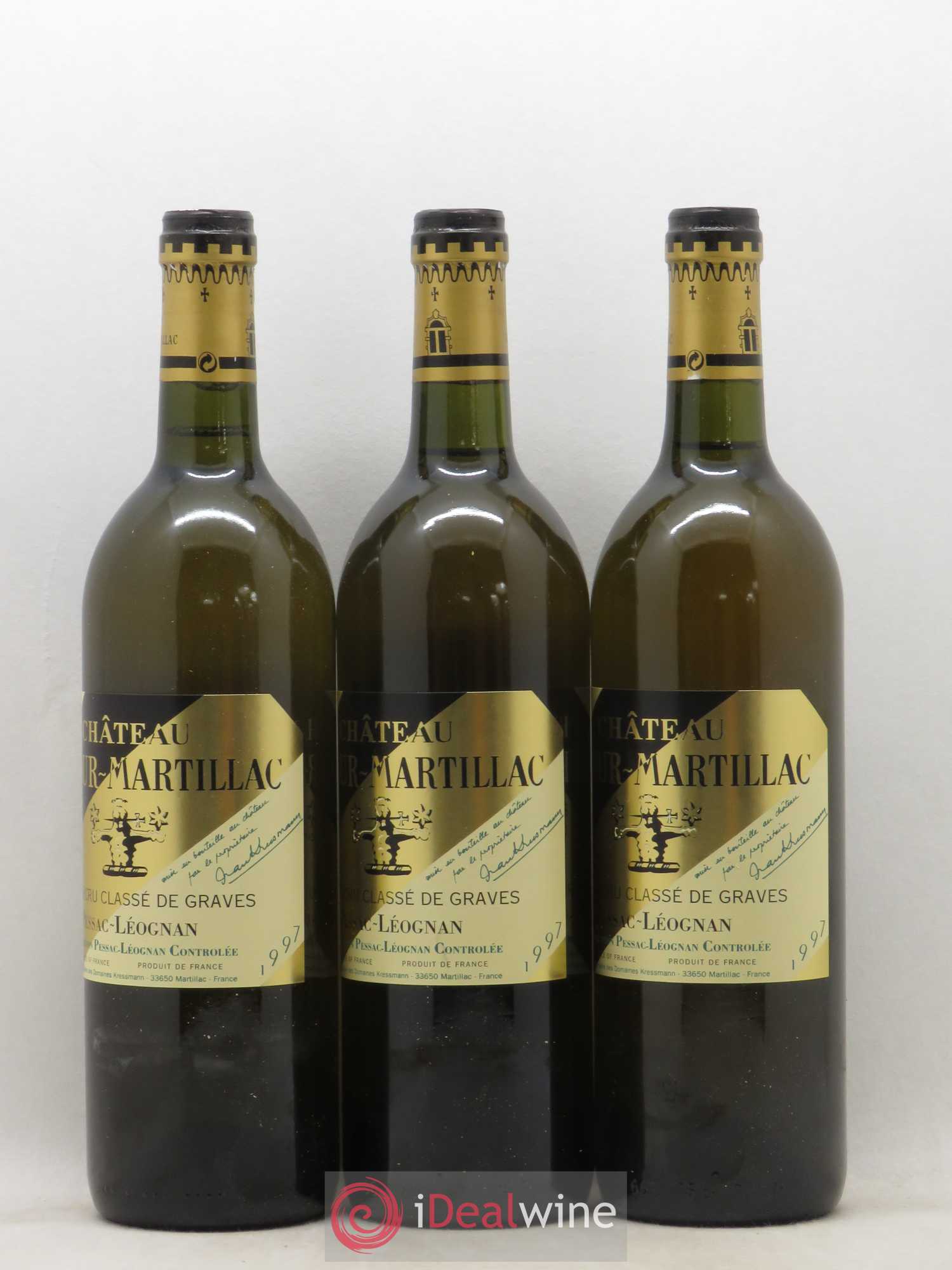 Château Latour-Martillac Cru Classé de Graves 1997 - Lot de 12 bouteilles - 1