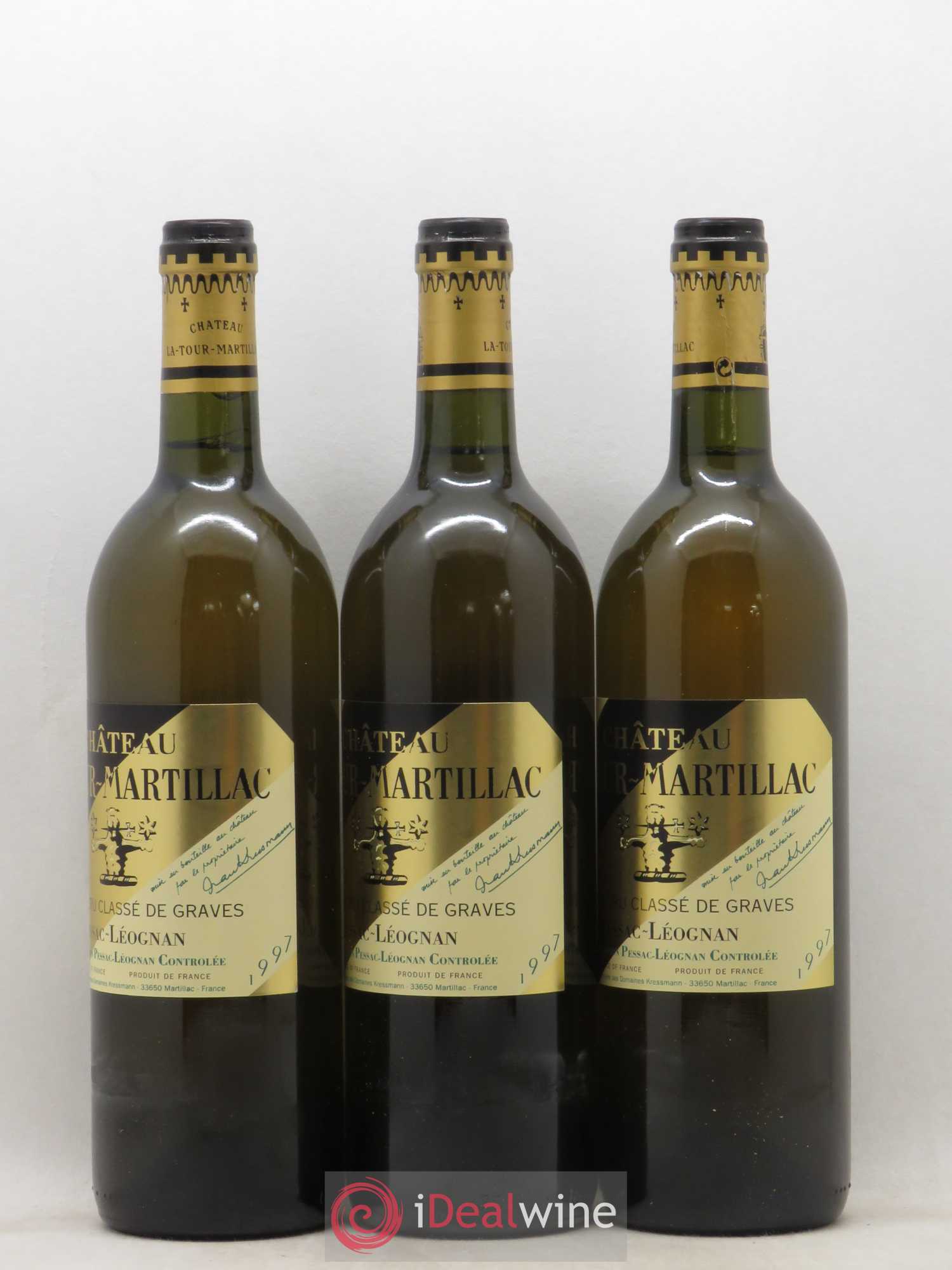 Château Latour-Martillac Cru Classé de Graves 1997 - Lot de 12 bouteilles - 2