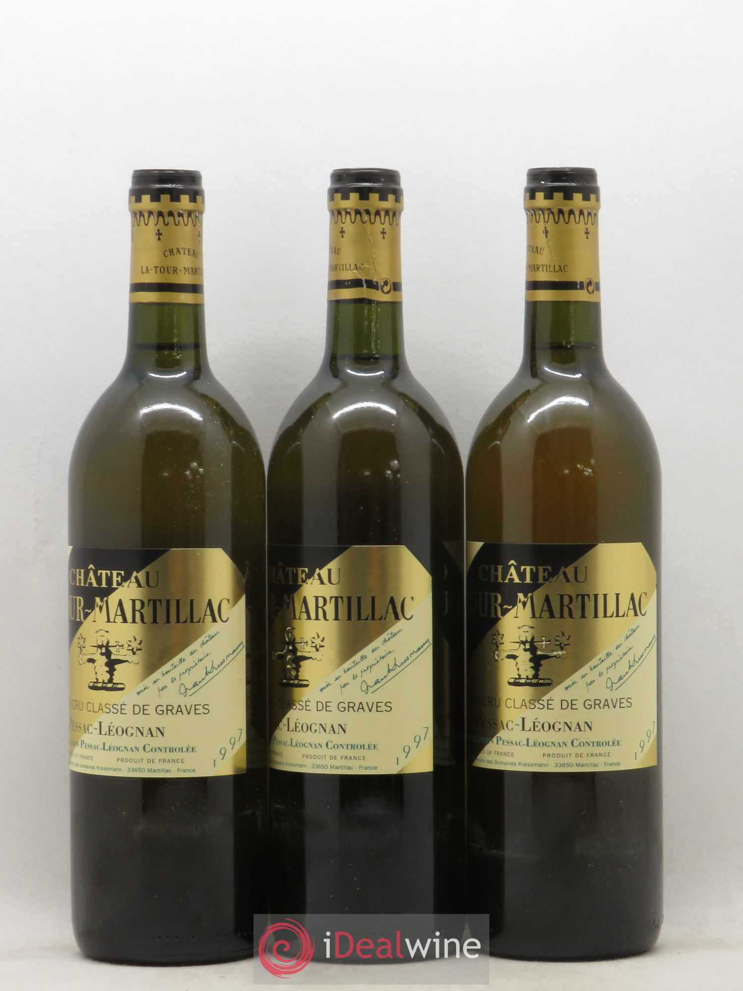 Château Latour-Martillac Cru Classé de Graves 1997 - Lot de 12 bouteilles - 3