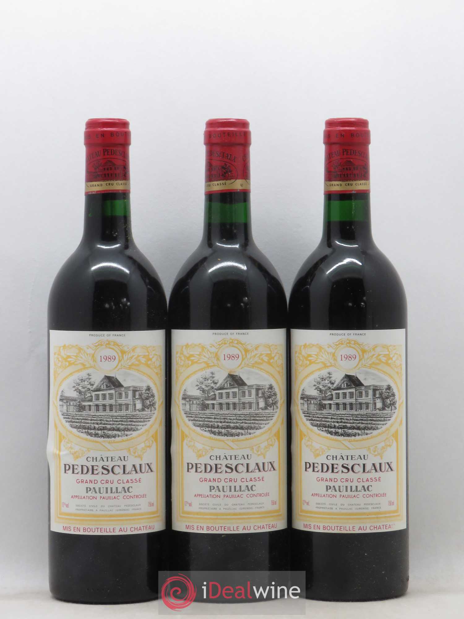 Château Pedesclaux 5ème Grand Cru Classé 1989 - Lot de 12 bouteilles - 4