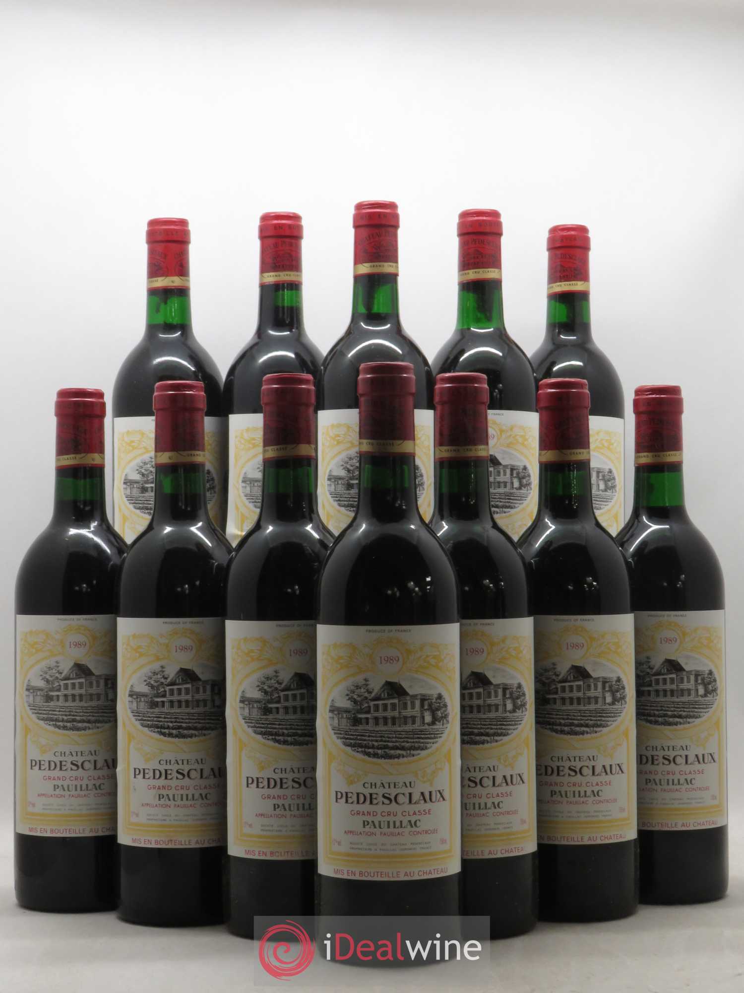 Château Pedesclaux 5ème Grand Cru Classé 1989 - Lot de 12 bouteilles - 0