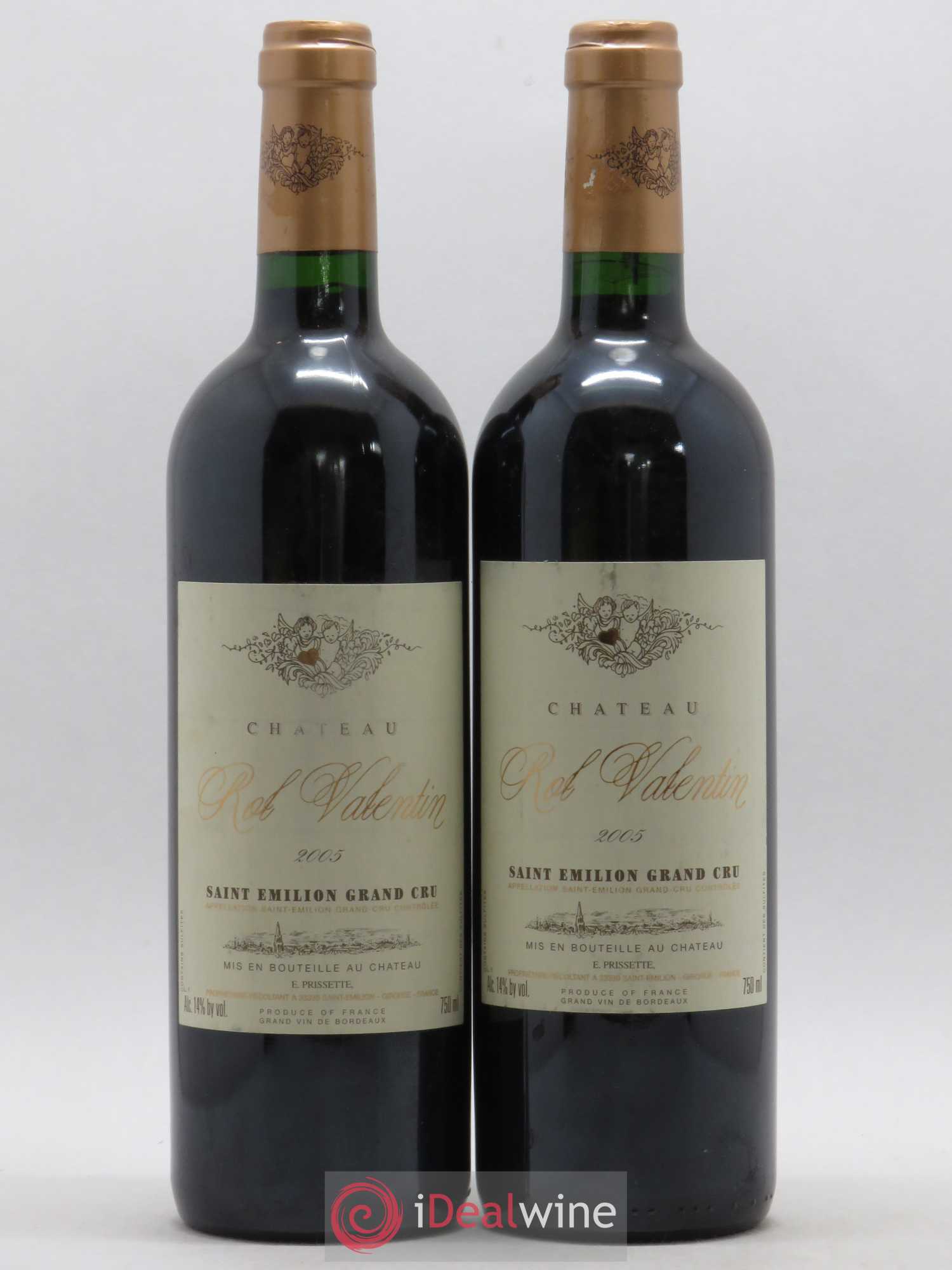 Château Rol Valentin Grand Cru Classé 2005 - Posten von 2 Flaschen - 0