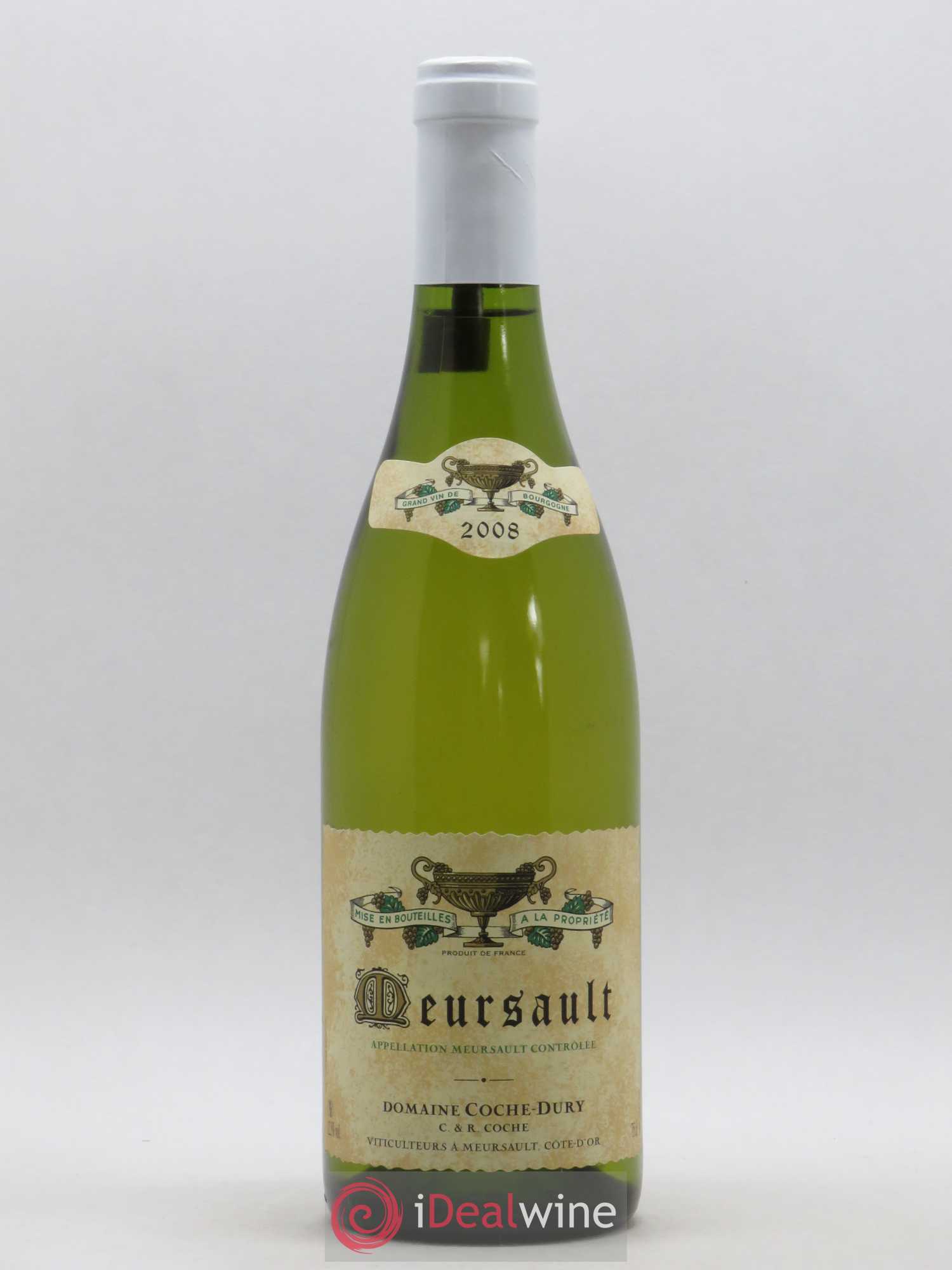 Meursault Coche Dury (Domaine) 2008 - Lot de 1 bouteille - 0