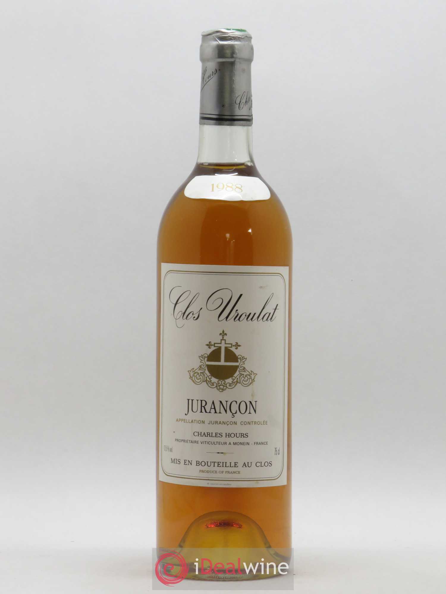 Jurançon Clos Uroulat 1988 - Posten von 1 Flasche - 0