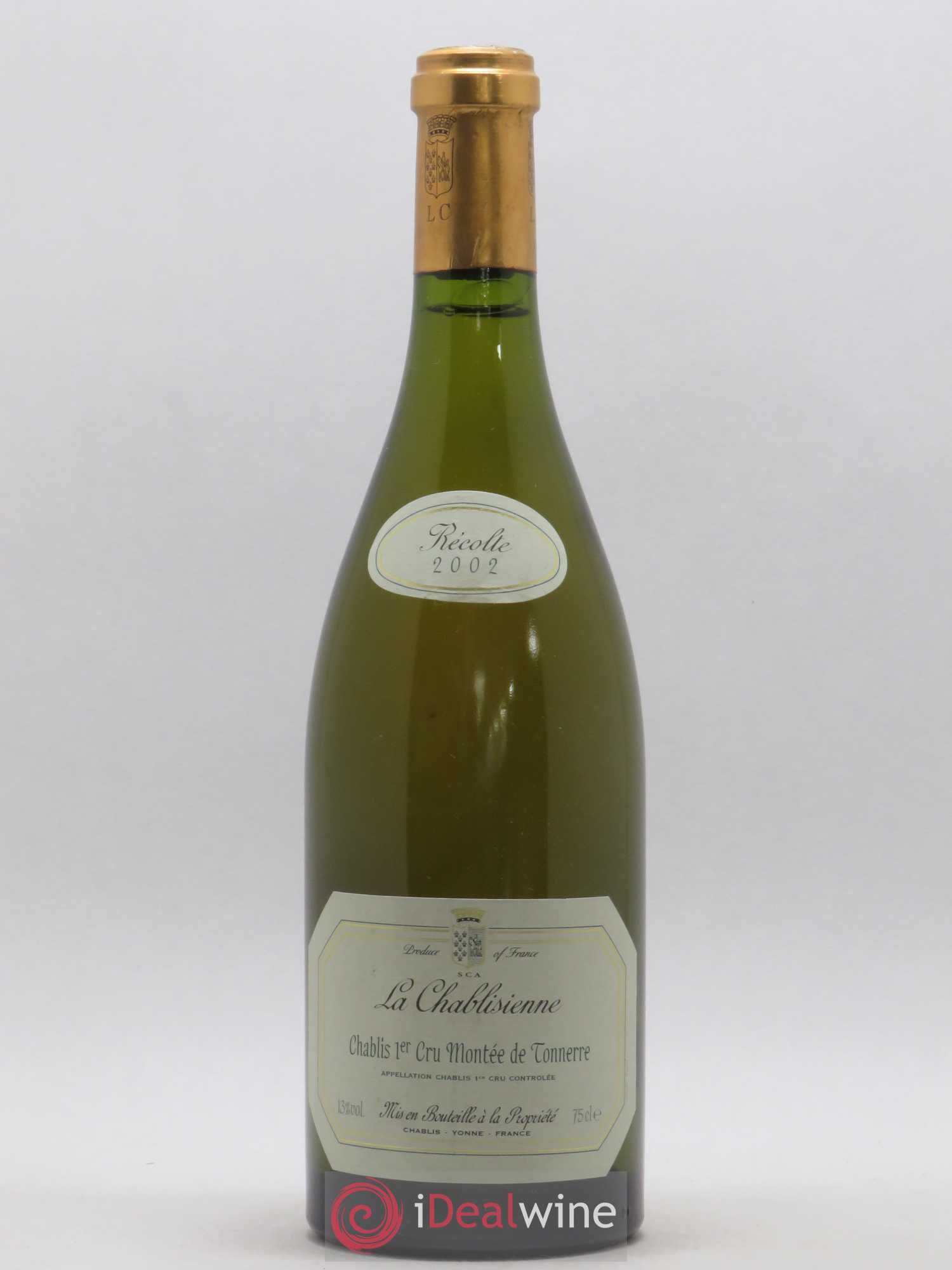 Chablis 1er Cru Montée de Tonnerre La Chablisienne 2002 - Posten von 1 Flasche - 0