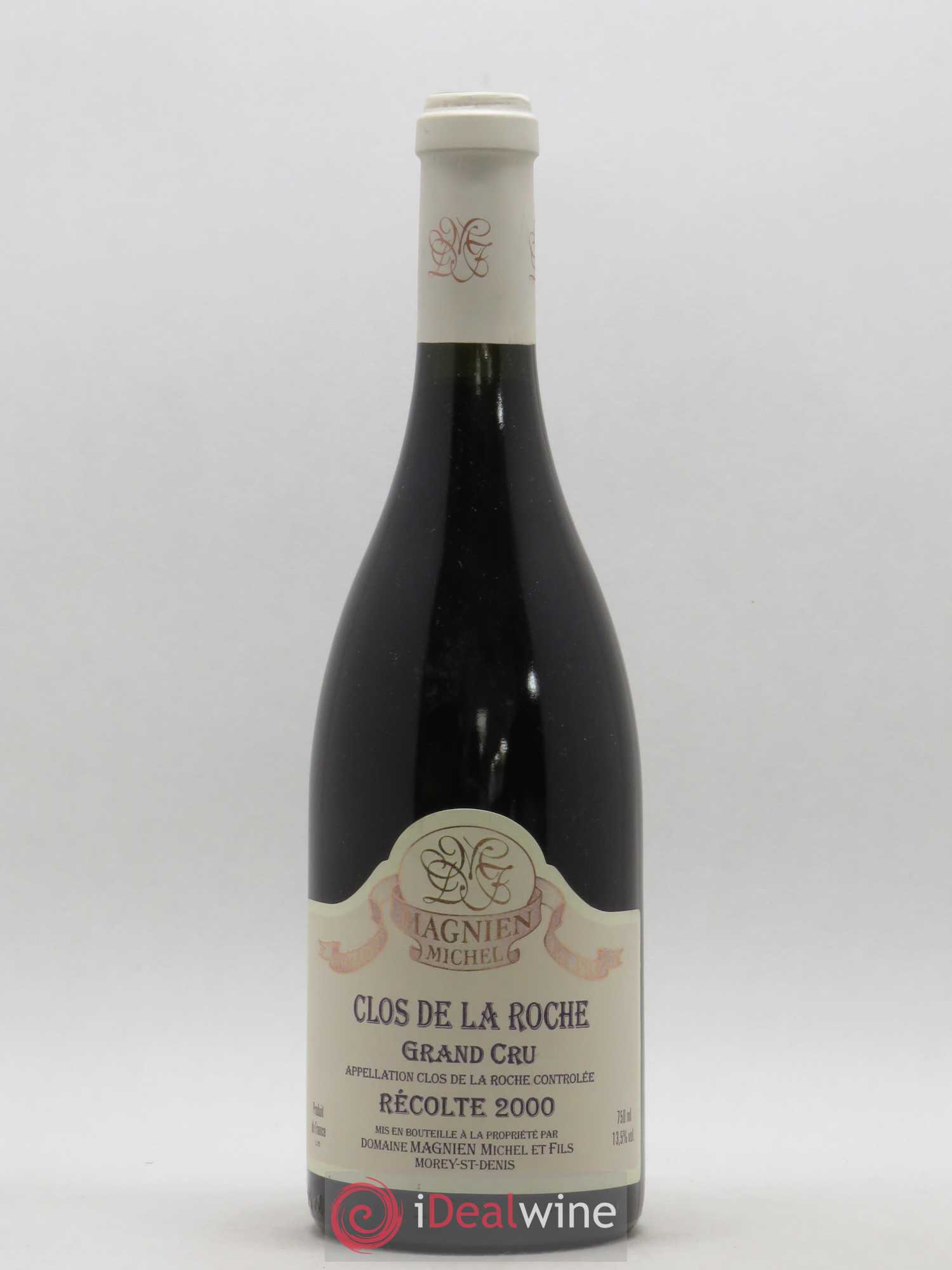 Clos de la Roche Grand Cru Michel Magnien 2000 - Lot de 1 bouteille - 0