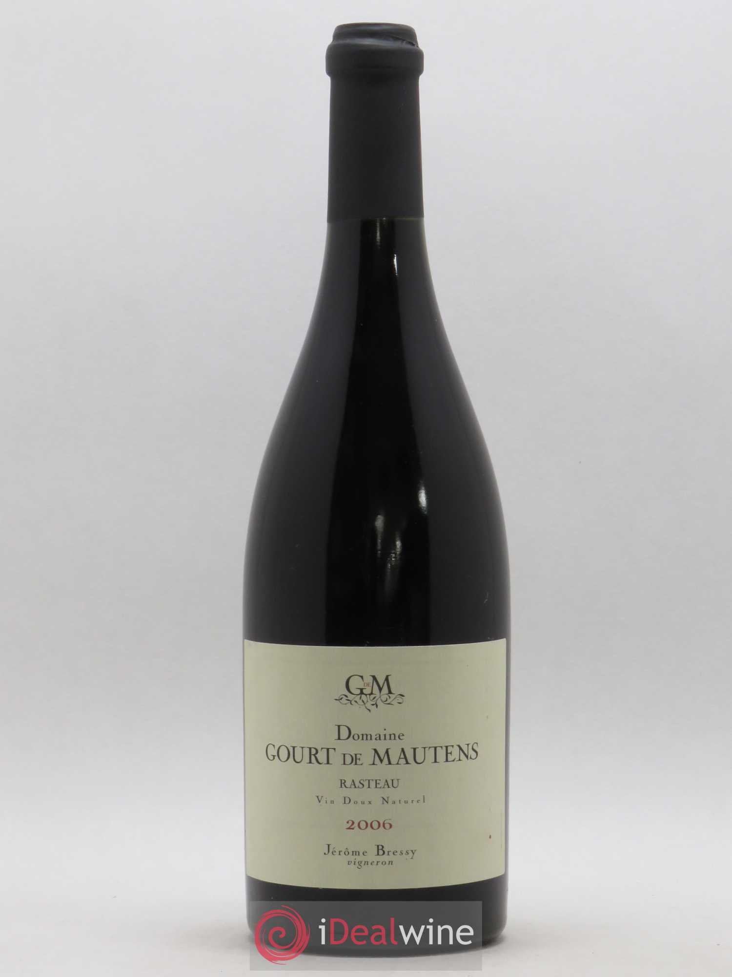 Rasteau Vin Doux Naturel Domaine Gourt de Mautens - Jérôme Bressy 2006 - Lotto di 1 bottiglia - 0