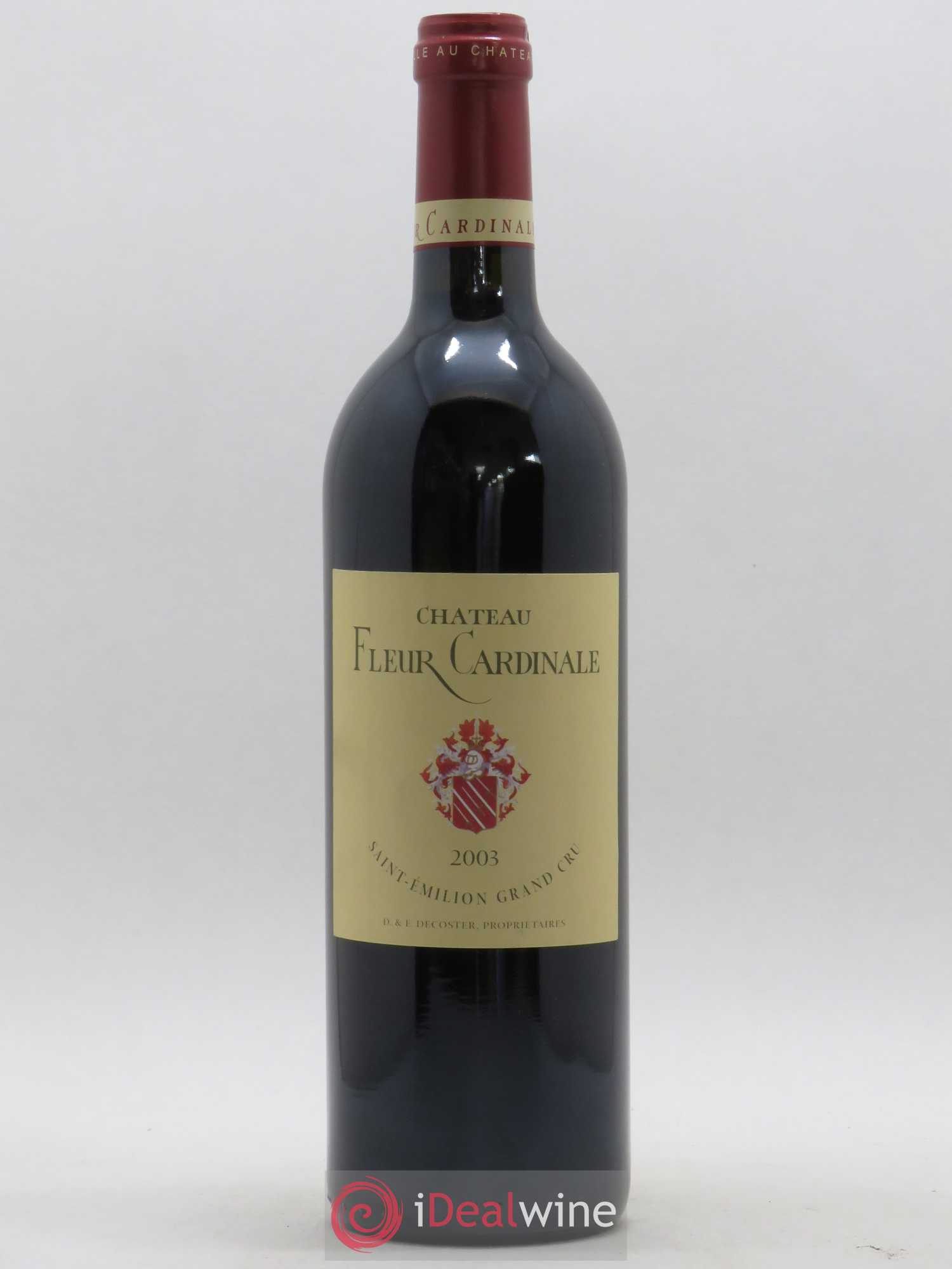 Château Fleur Cardinale Grand Cru Classé 2003 - Lot de 1 bouteille - 0