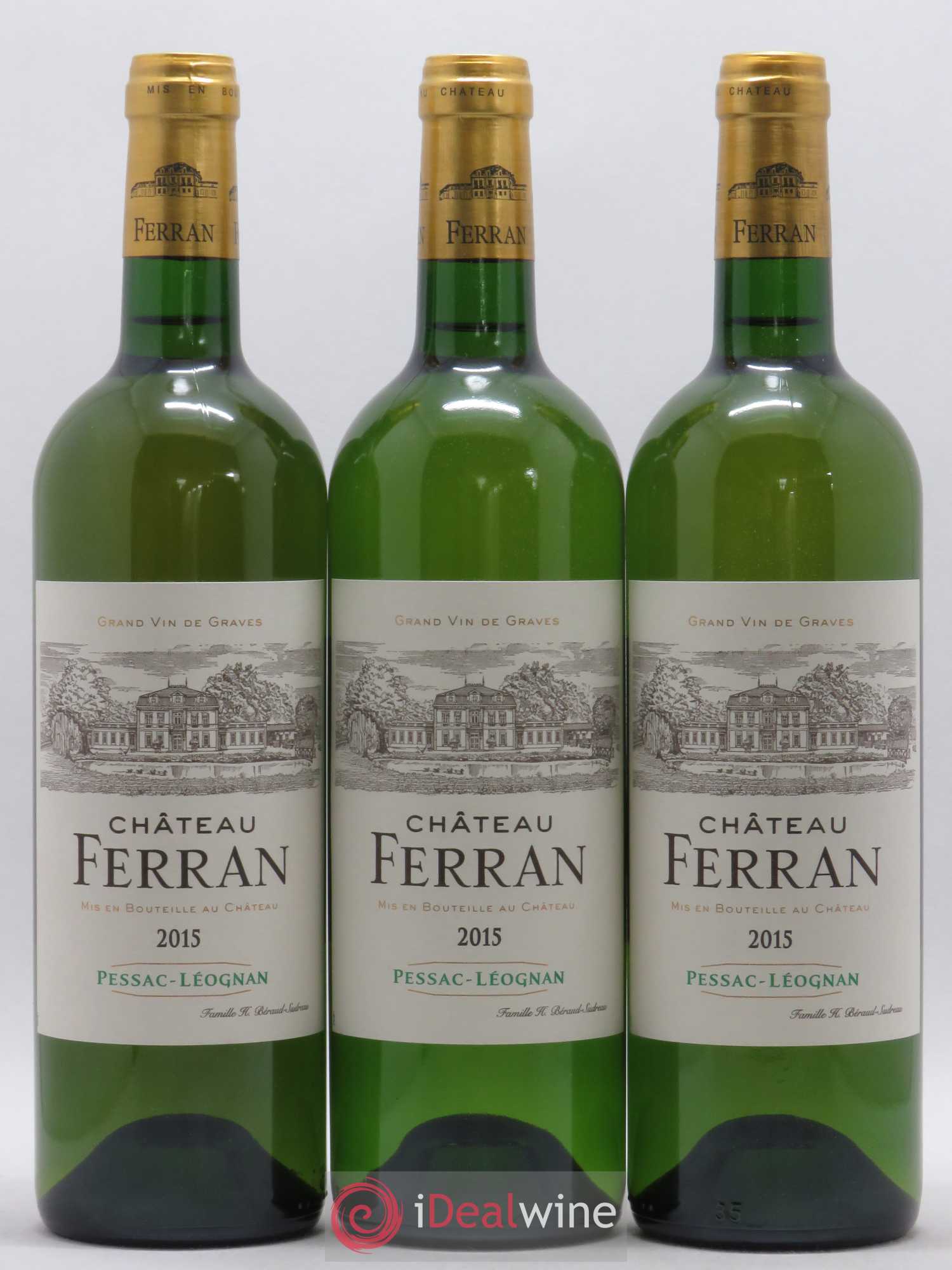 Pessac-Léognan Château Ferran 2015 - Lot de 6 bouteilles - 1