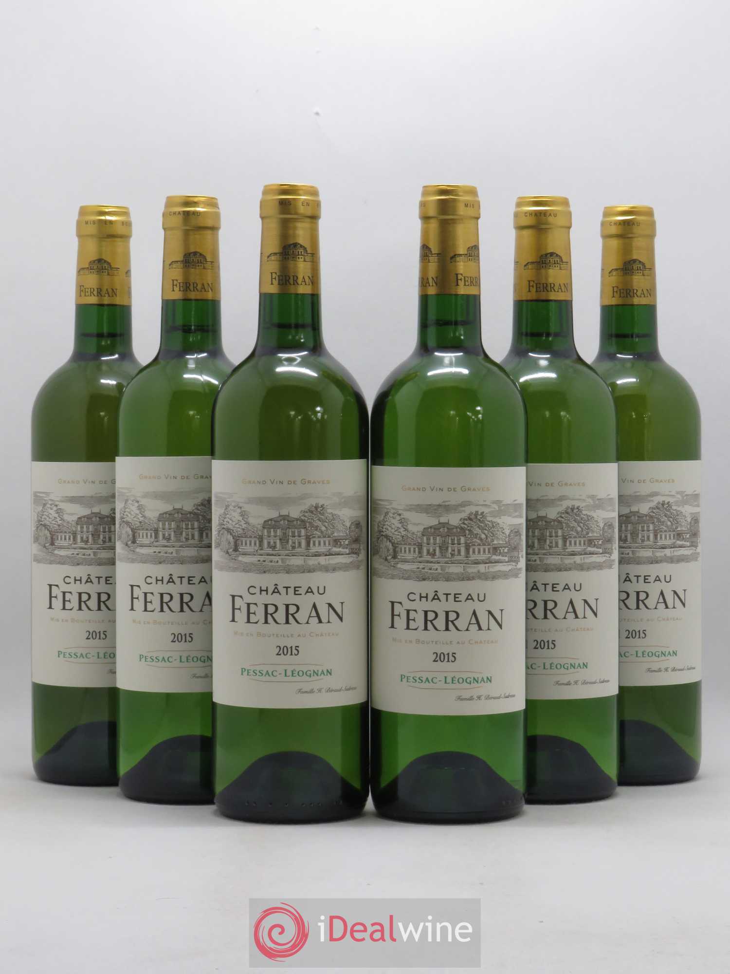 Pessac-Léognan Château Ferran 2015 - Lot de 6 bouteilles - 0