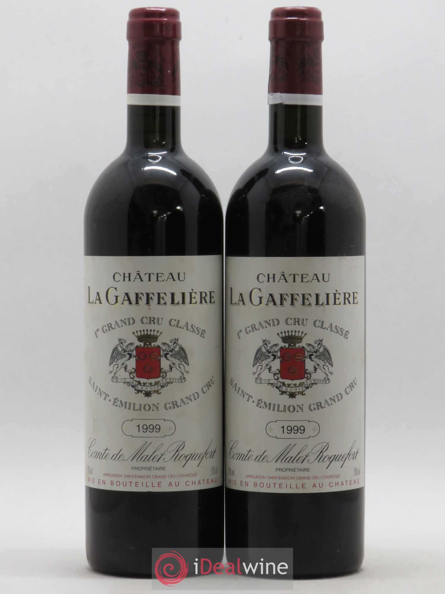 Château la Gaffelière 1er Grand Cru Classé B 1999 - Lot de 2 bouteilles - 0