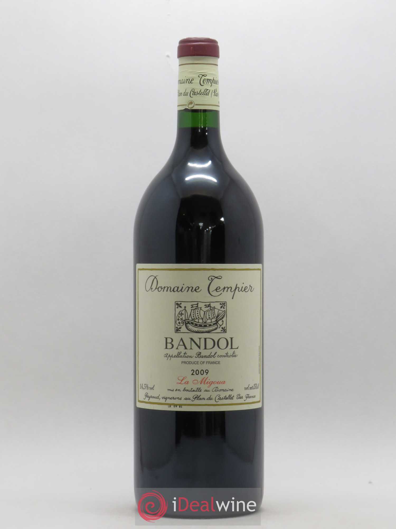 Bandol Domaine Tempier Cuvée La Migoua Famille Peyraud 2009 - Lot de 1 magnum - 0