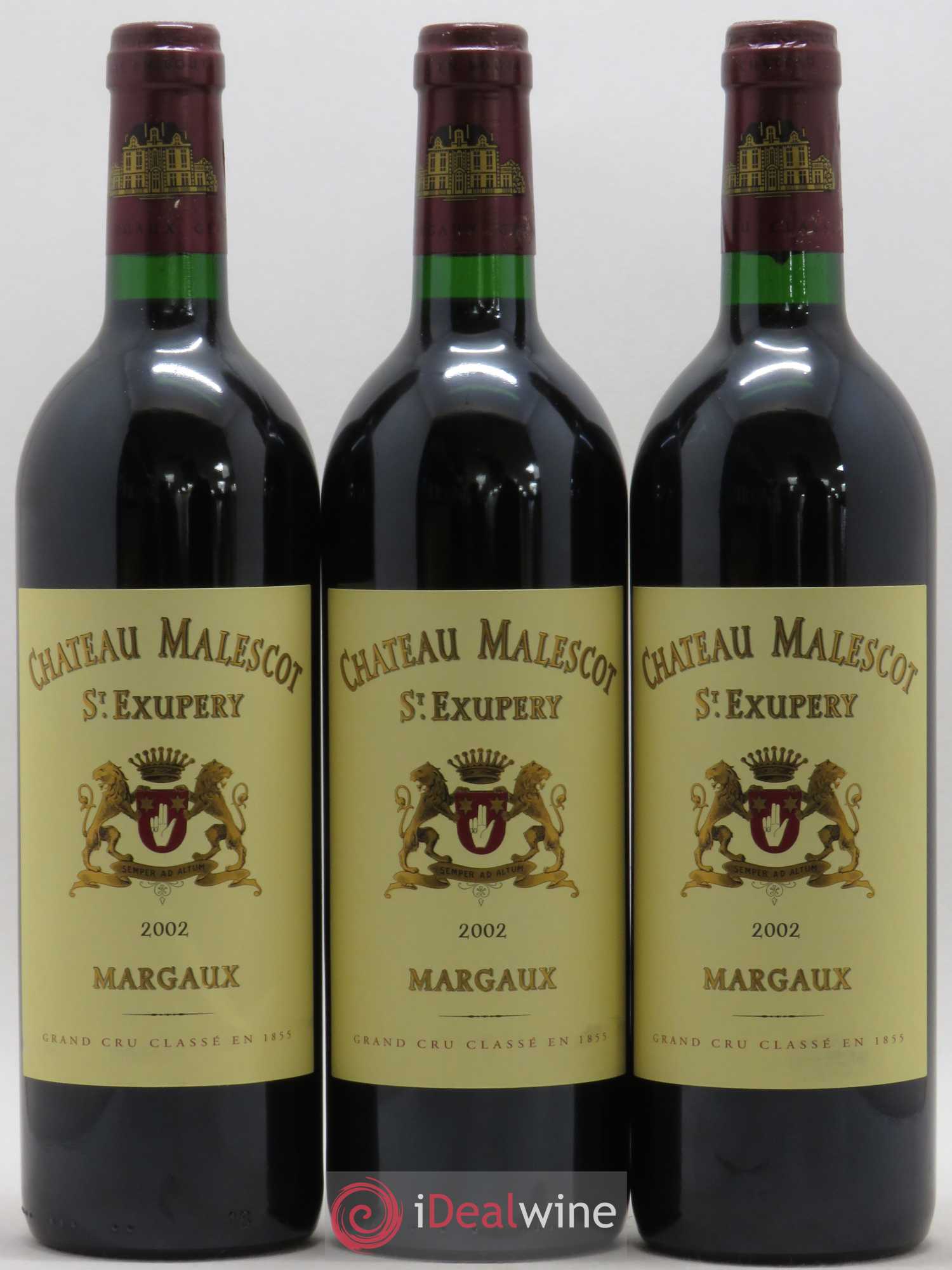 Château Malescot Saint-Exupéry 3ème Grand Cru Classé 2002 - Lot de 12 bouteilles - 1