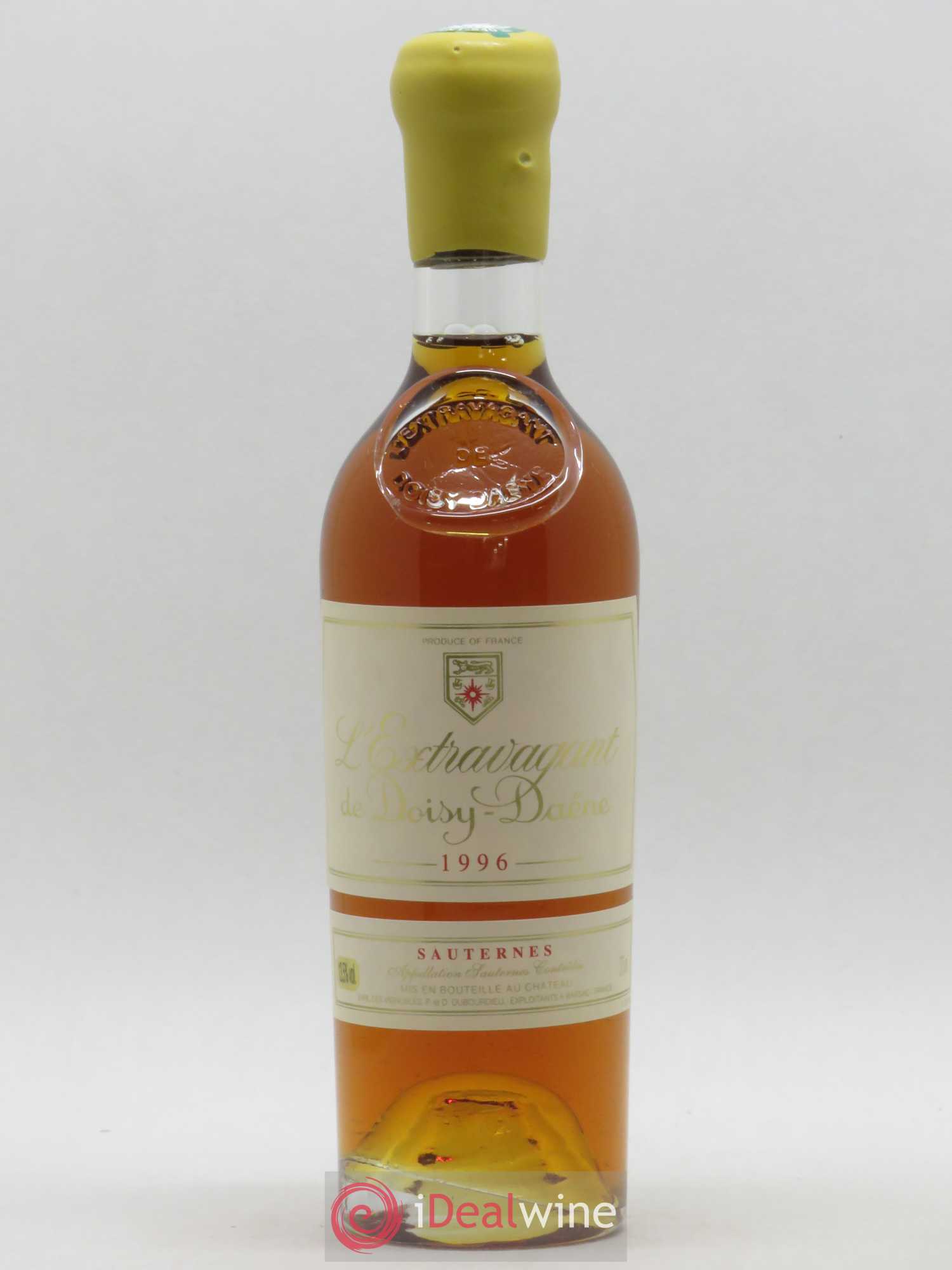 L'Extravagant de Doisy Daëne 1996 - Posten von 1 Demi-Flasche - 0