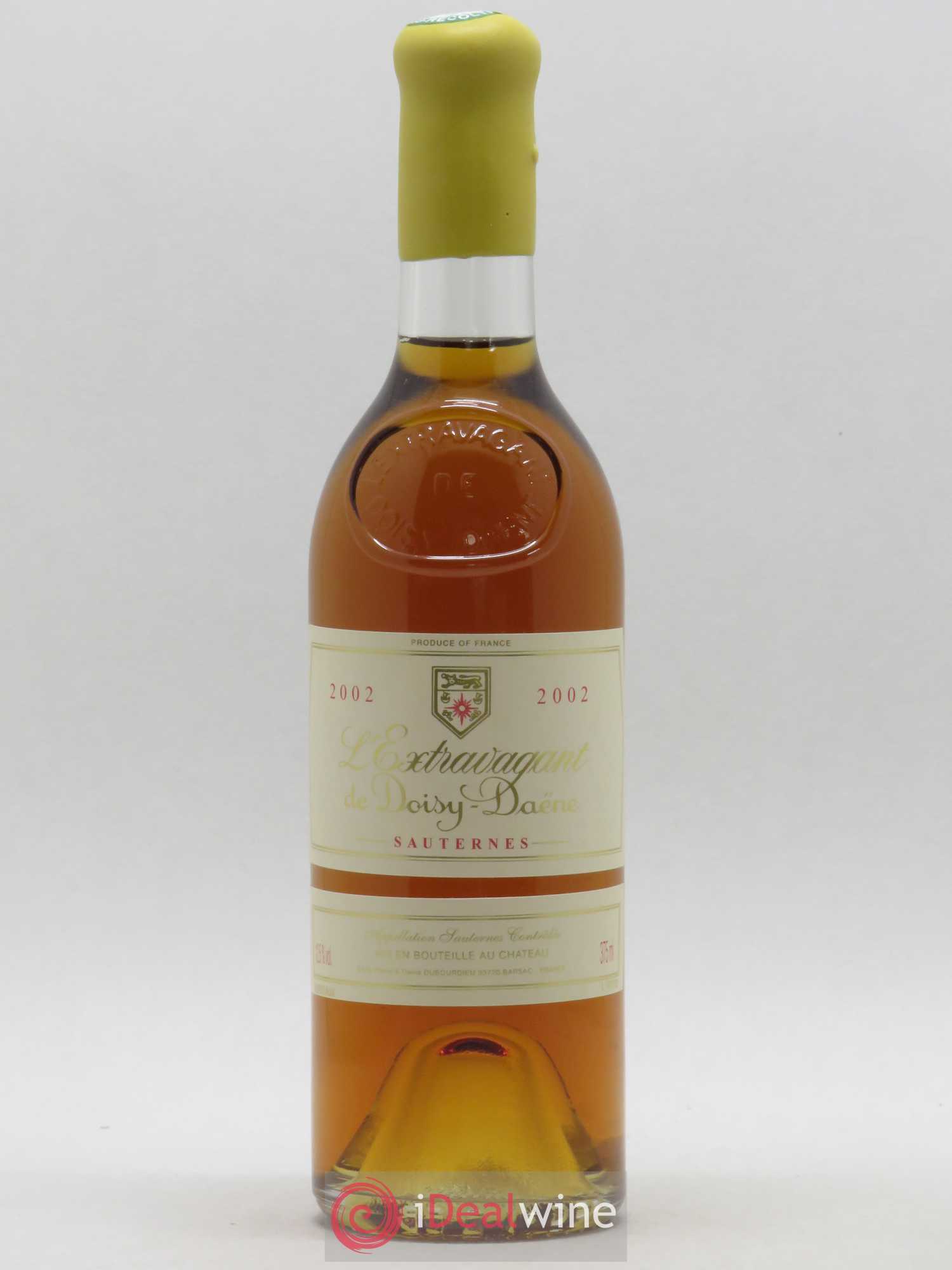 L'Extravagant de Doisy Daëne 2002 - Posten von 1 Demi-Flasche - 0