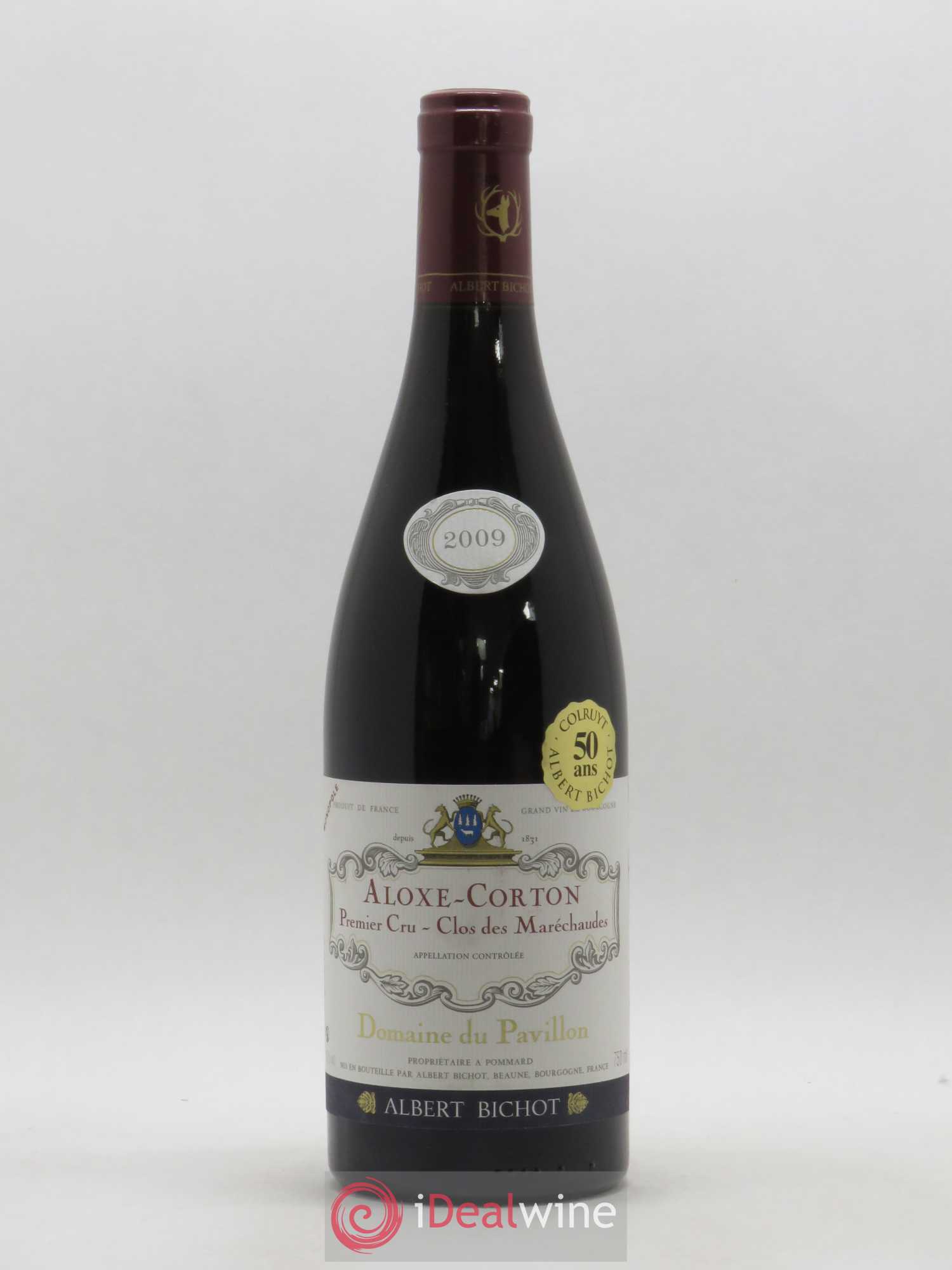 Aloxe-Corton 1er Cru Clos des Maréchaudes Domaine du Pavillon - Albert Bichot 2009 - Posten von 1 Flasche - 0
