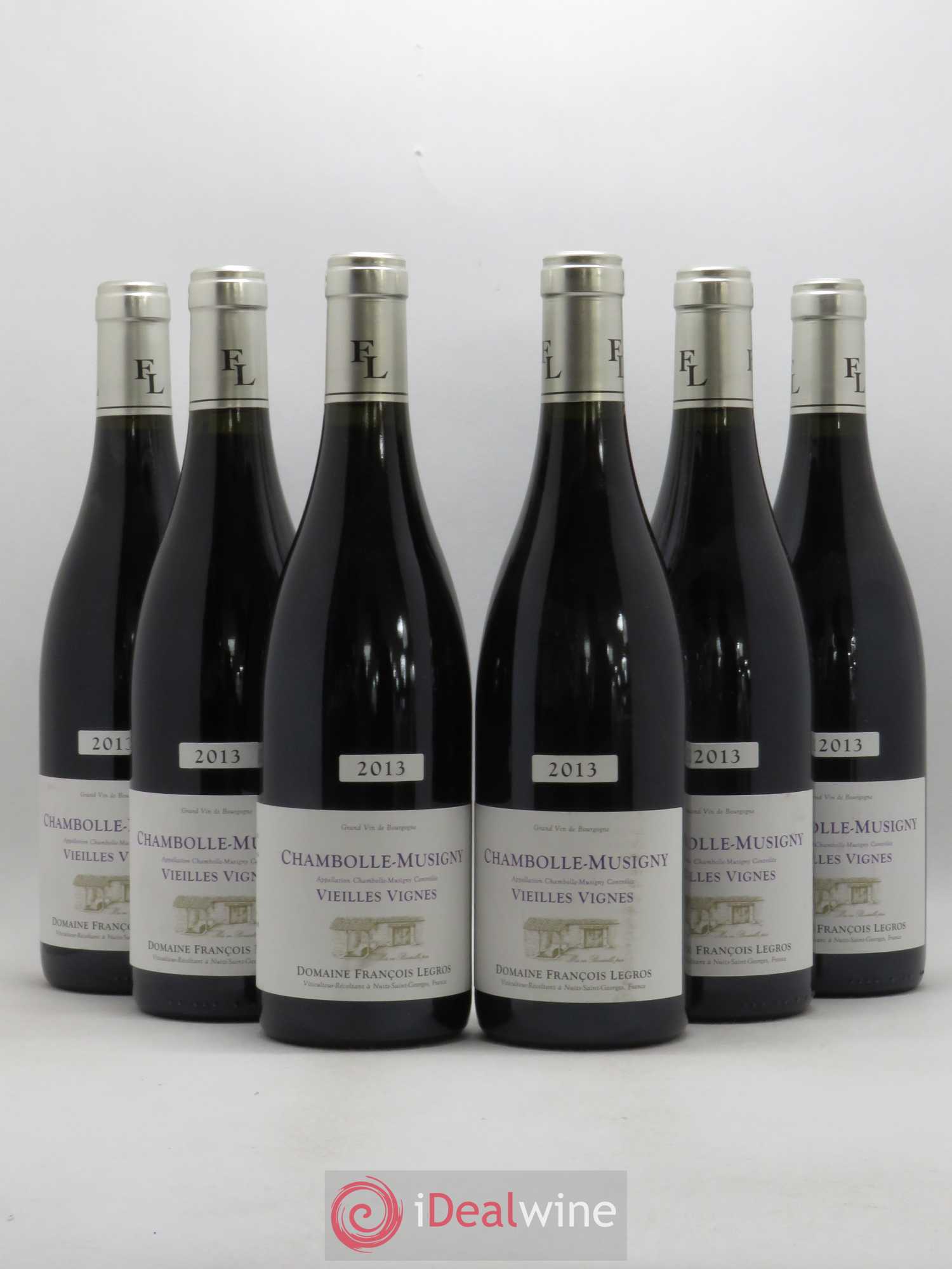 Chambolle-Musigny Vieilles Vignes Francois Legros 2013 - Posten von 6 Flaschen - 0
