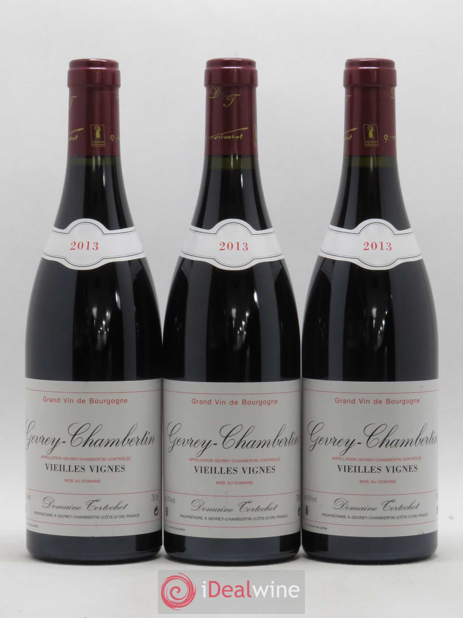 Gevrey-Chambertin Vieilles vignes Tortochot (Domaine) 2013 - Lot de 3 bouteilles - 0