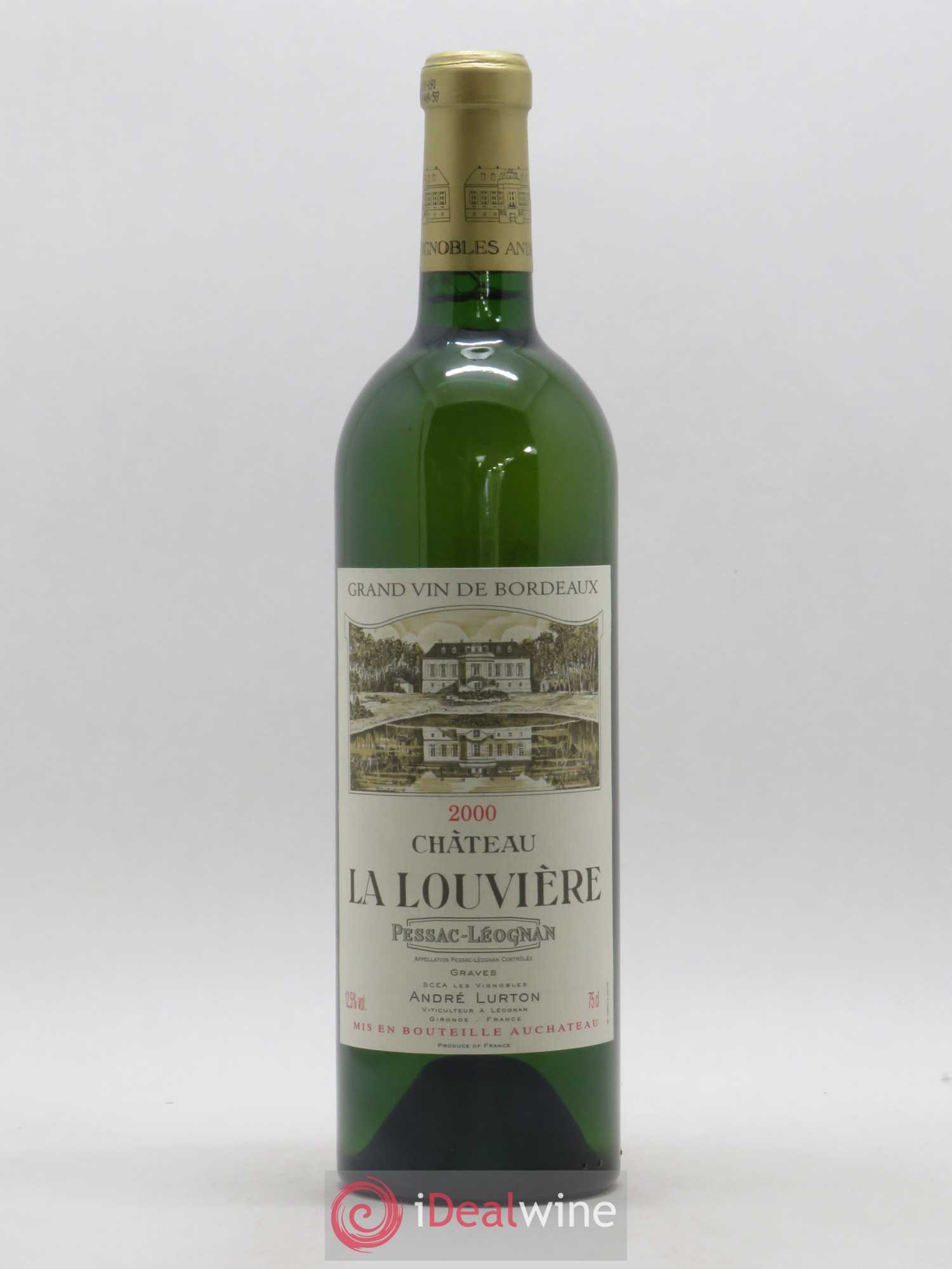 Château la Louvière 2000 - Lot de 1 bouteille - 0