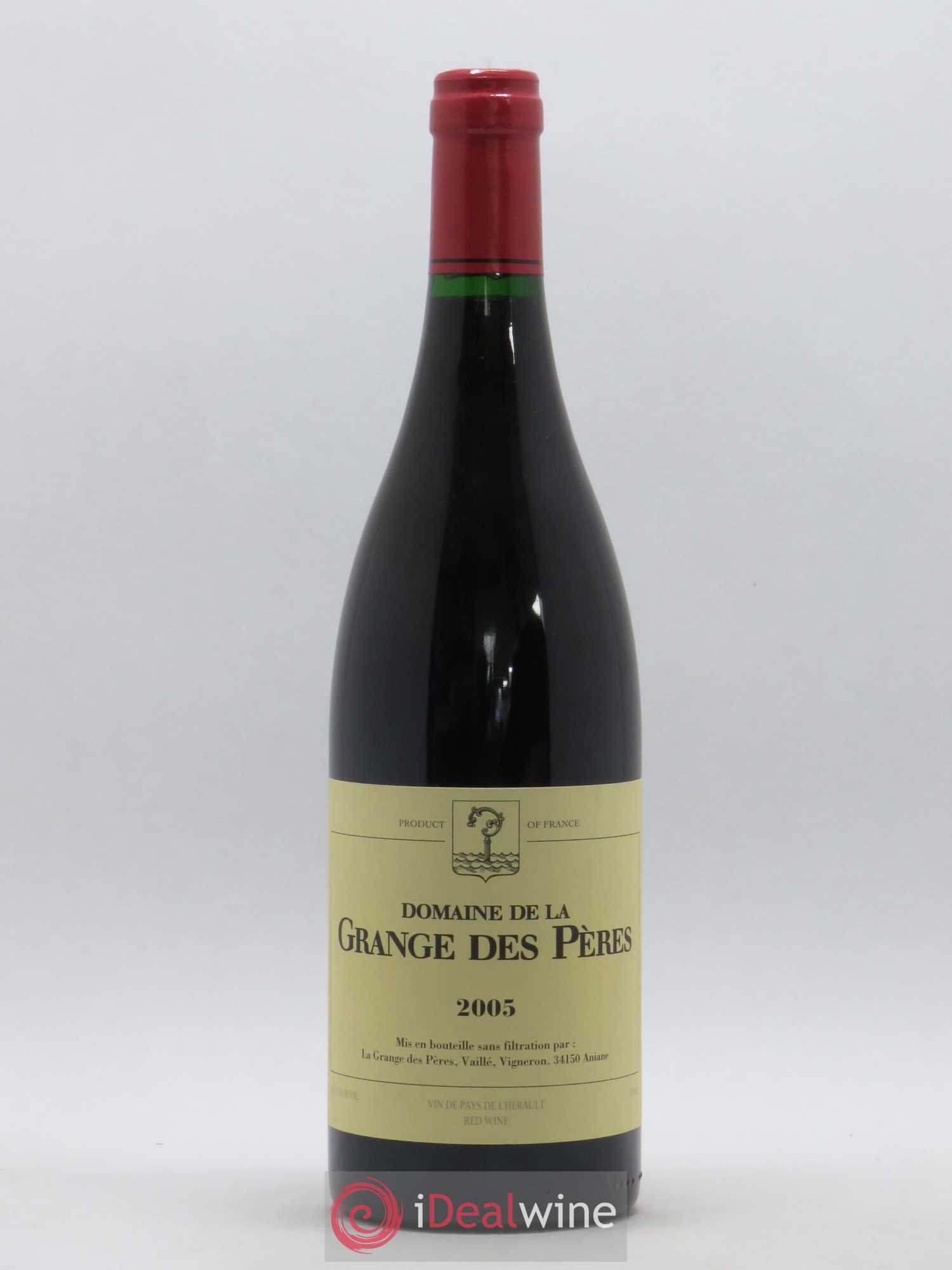 Pays d'Hérault Grange des Pères Laurent Vaillé 2005 - Lot de 1 bouteille - 0