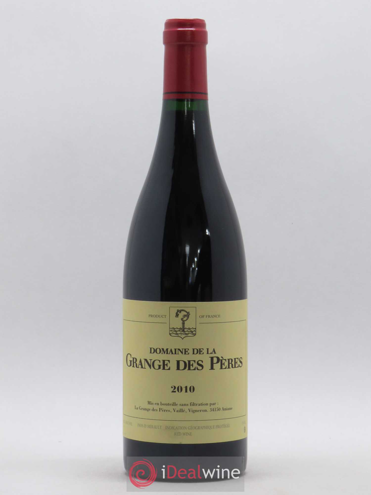 Pays d'Hérault Grange des Pères Laurent Vaillé 2010 - Lot de 1 bouteille - 0