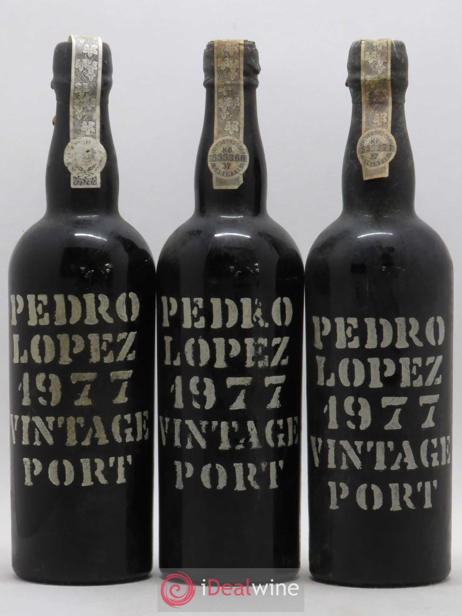 Porto Vintage Pedro Lopez 1977 - Posten von 3 Flaschen - 0