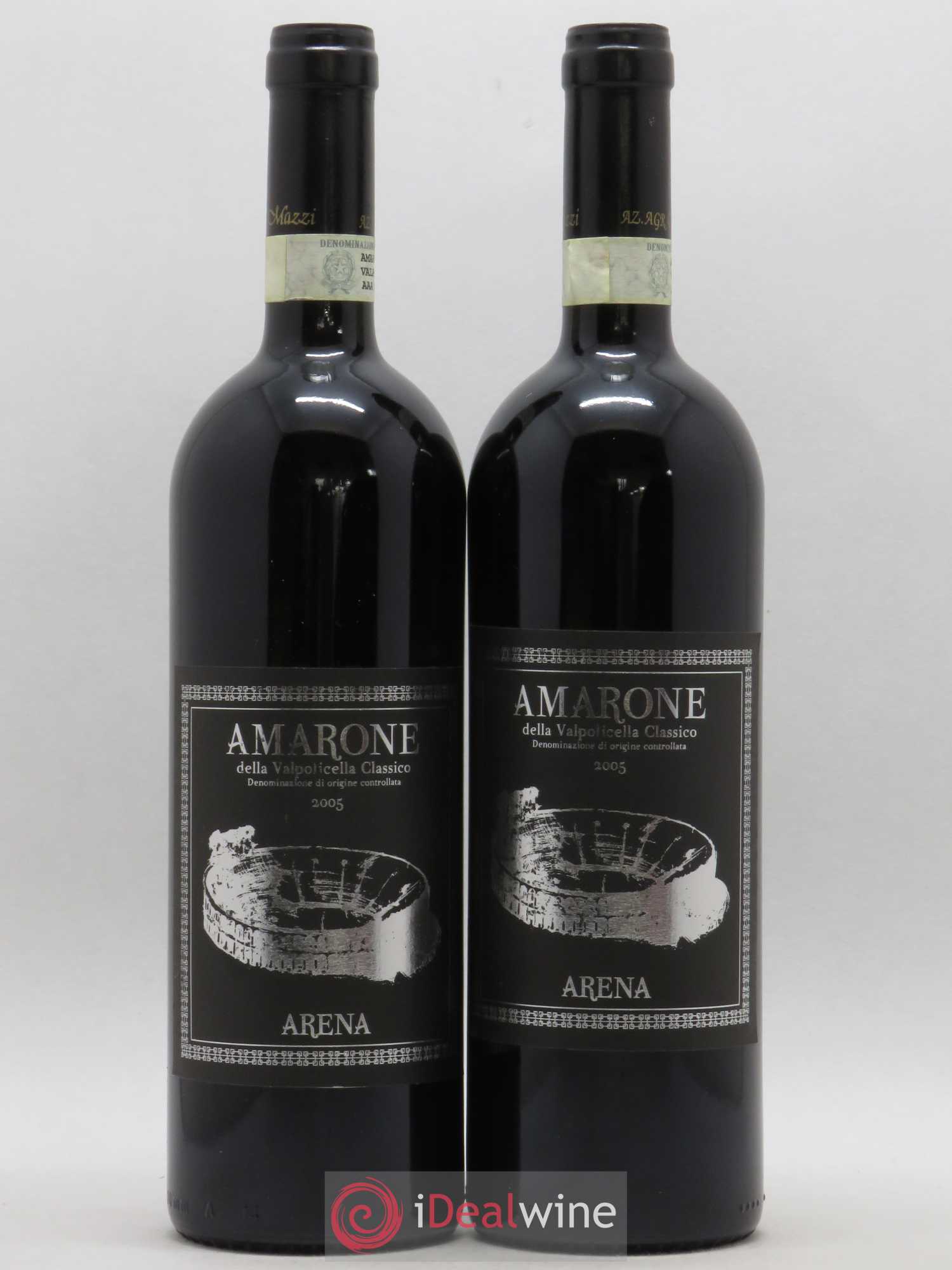 Amarone della Valpolicella DOC Classico Arena Mazzi 2005 - Lot de 2 bouteilles - 0