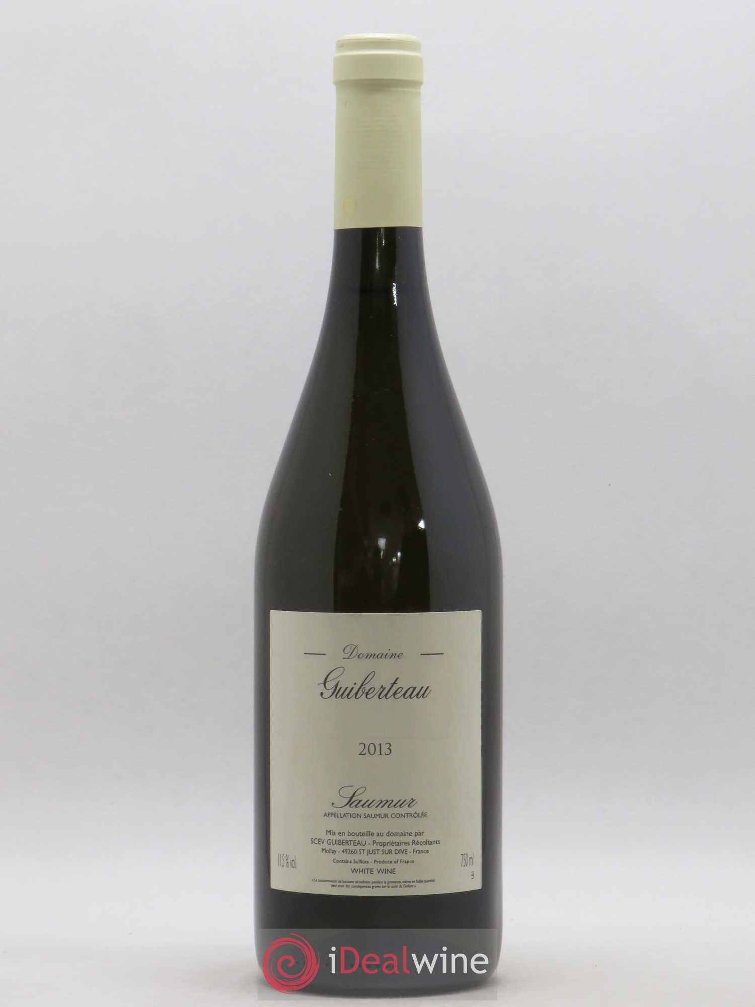 Saumur Domaine Guiberteau 2013 - Lot de 1 bouteille - 0