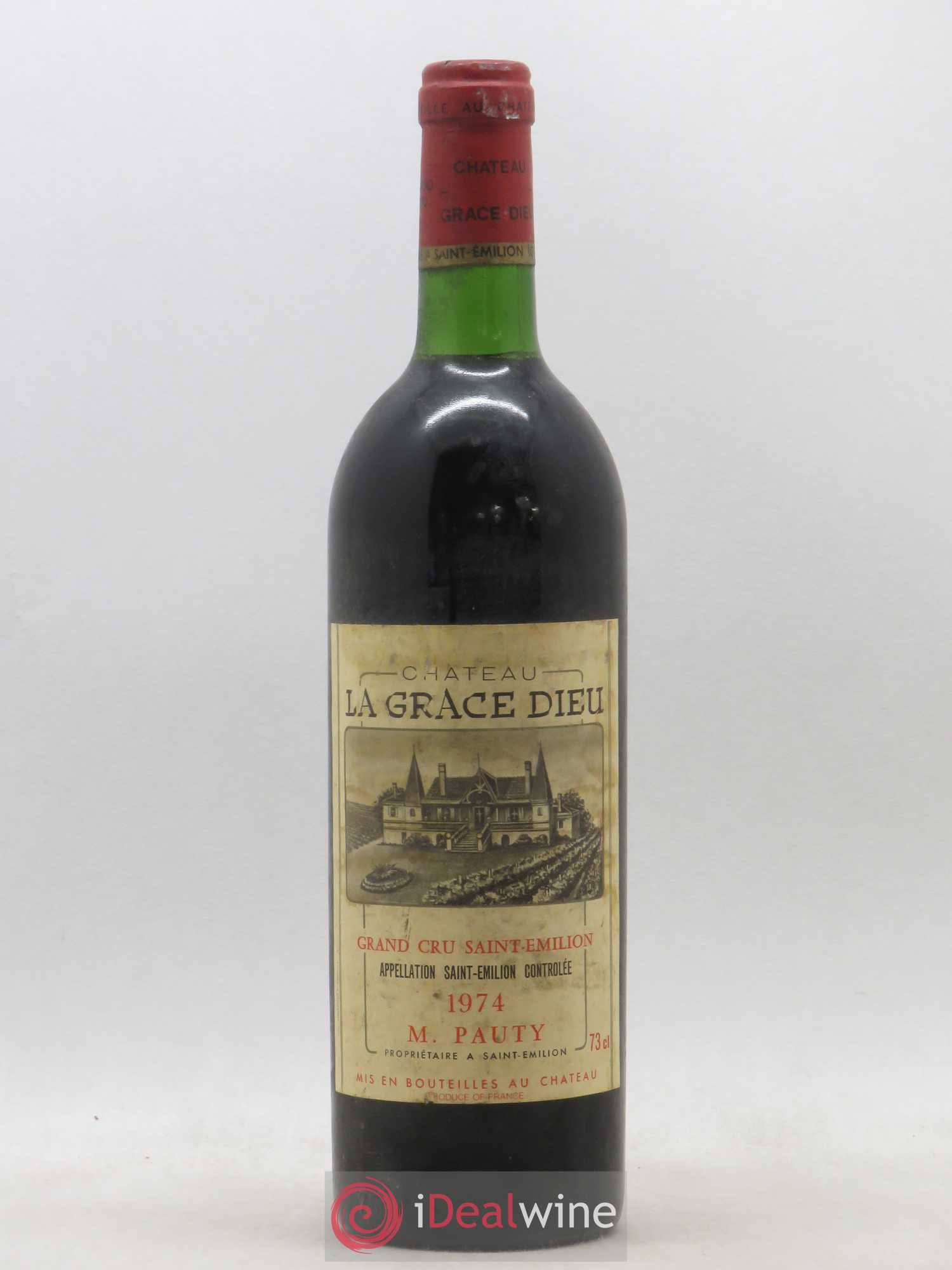 Château la Grâce Dieu 1974 - Lot de 1 bouteille - 0