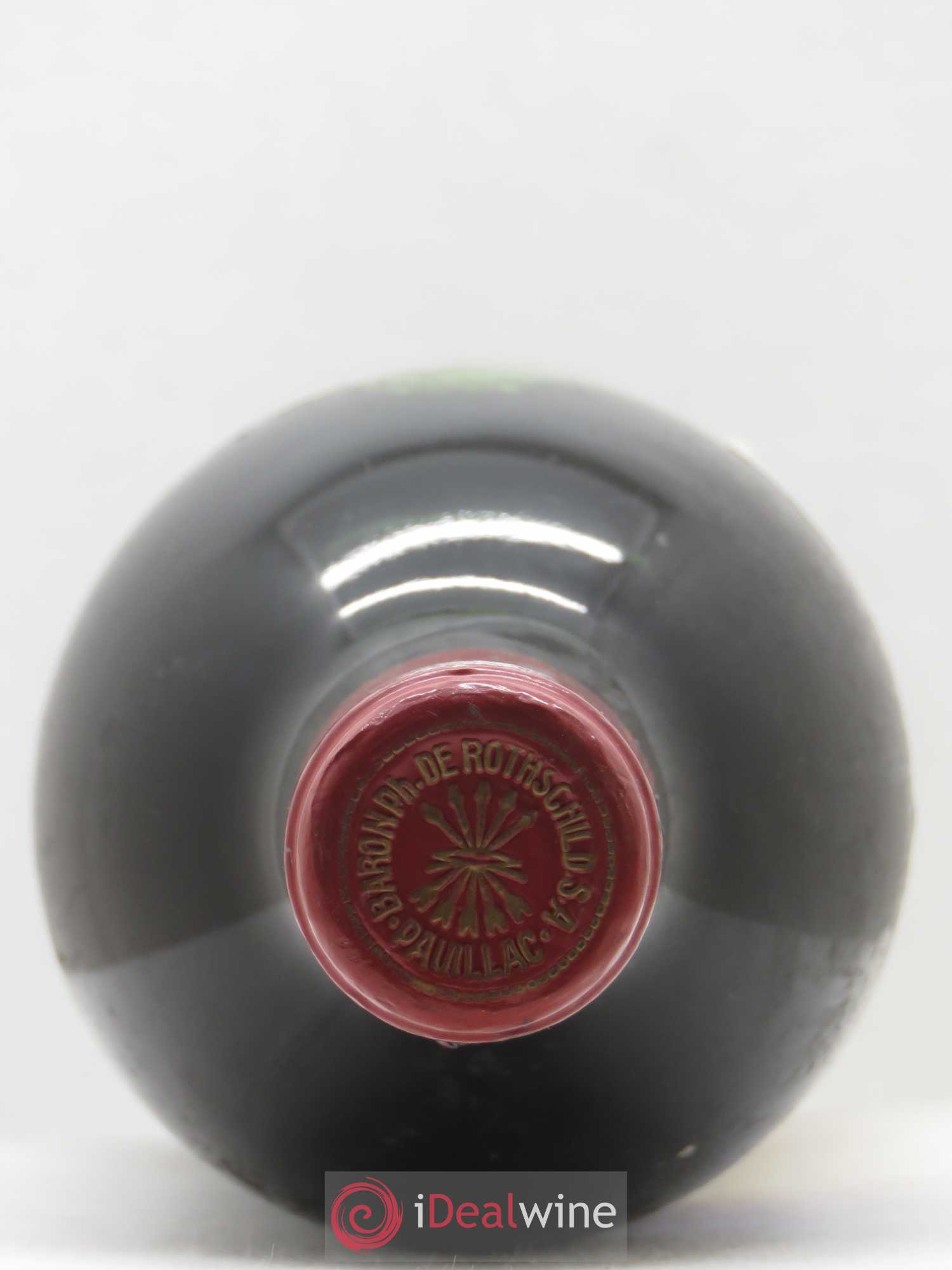 Château Mouton Rothschild 1er Grand Cru Classé 1980 - Lot de 1 bouteille - 1