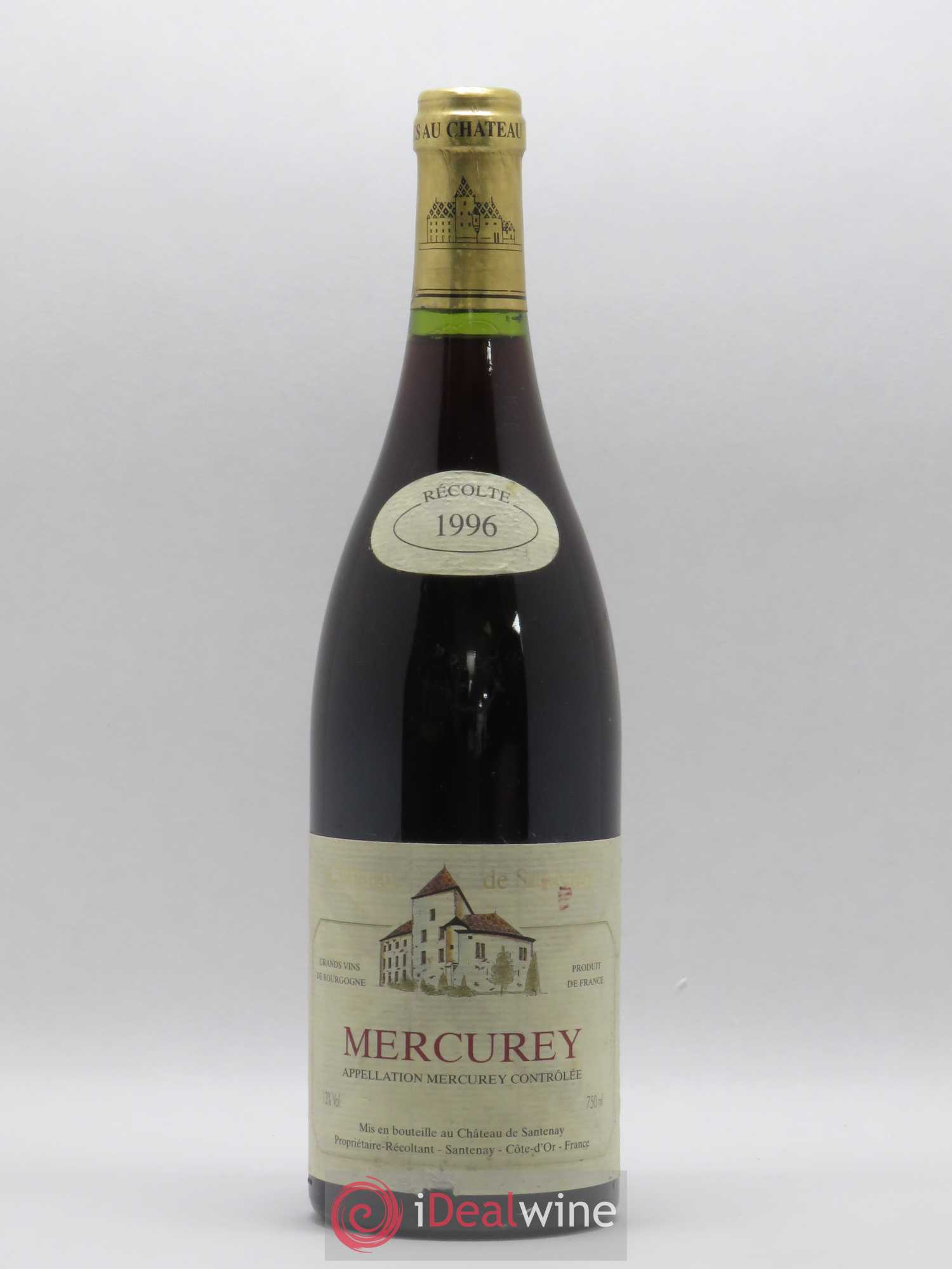 Mercurey Château de Santenay 1996 - Posten von 1 Flasche - 0